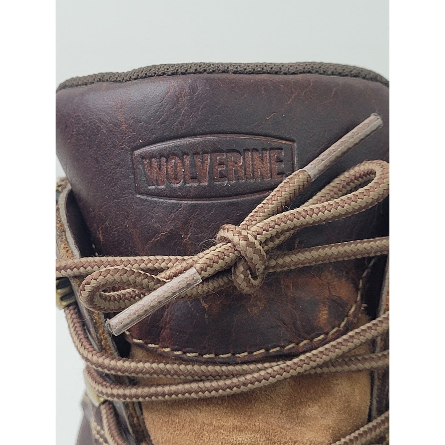 Wolverine Raider Steel-Toe 6" Leather Work Boots Men's Sz 11