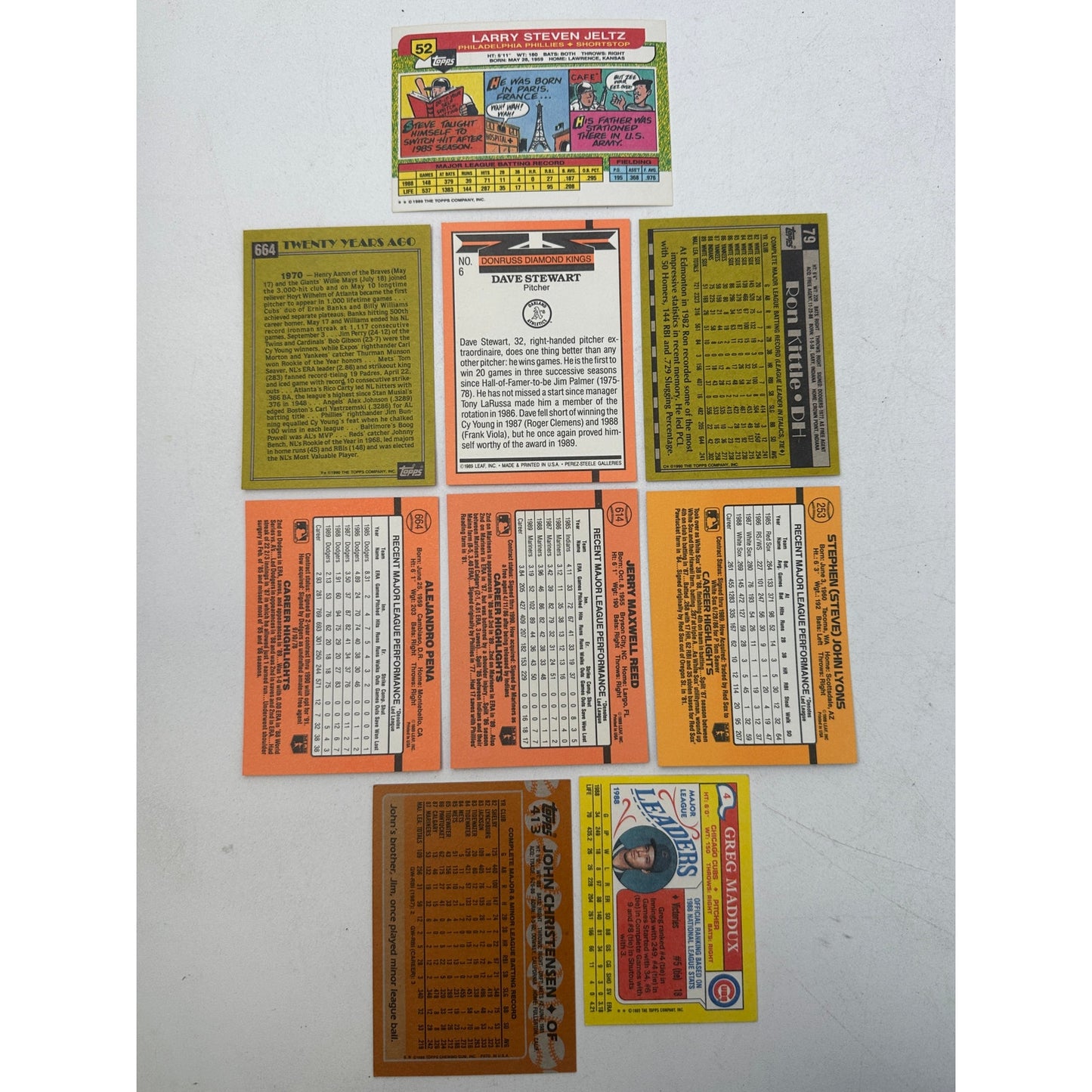 Vintage 1980s/1990s Baseball Card Bulk Lot