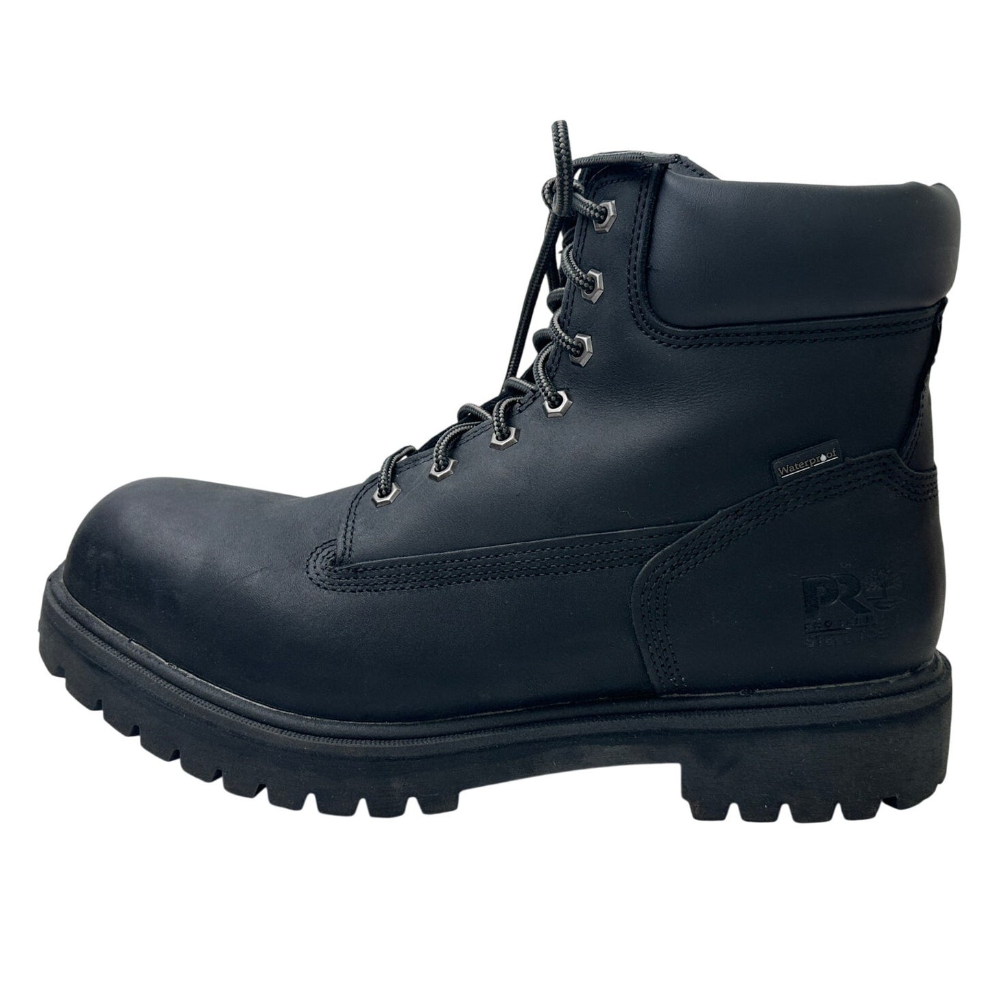 Timberland Pro Direct Attach 6" Black Waterproof Work Boots Men's Sz 13