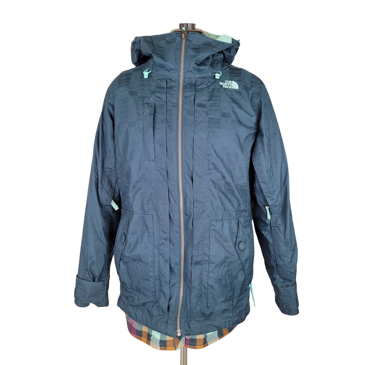 The North Face Hyvent Blue Outdoor Water/Wind-proof Gorpcore Jacket & Shirt