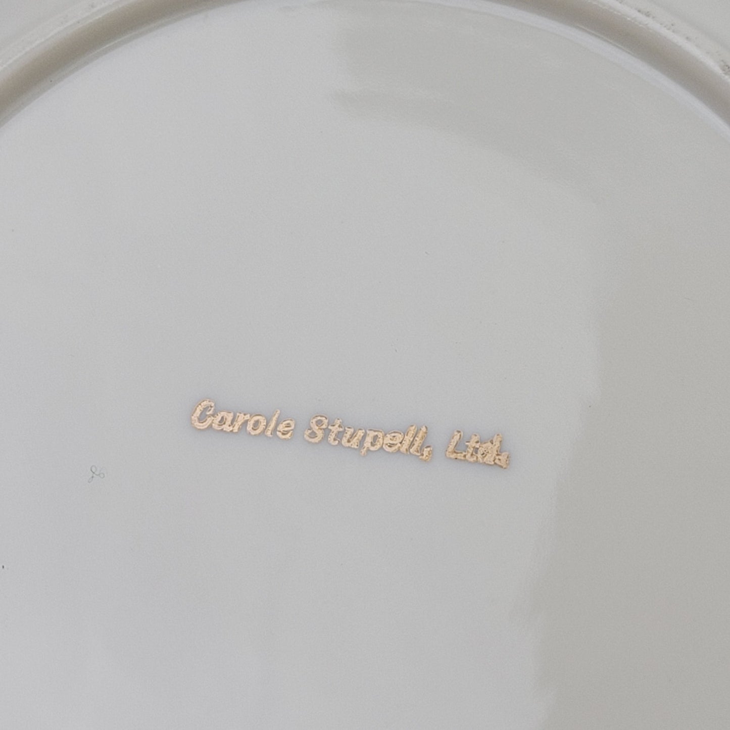 MCM Carole Stupell Silver Floral Design Dinner & Salad Plates 7 Each