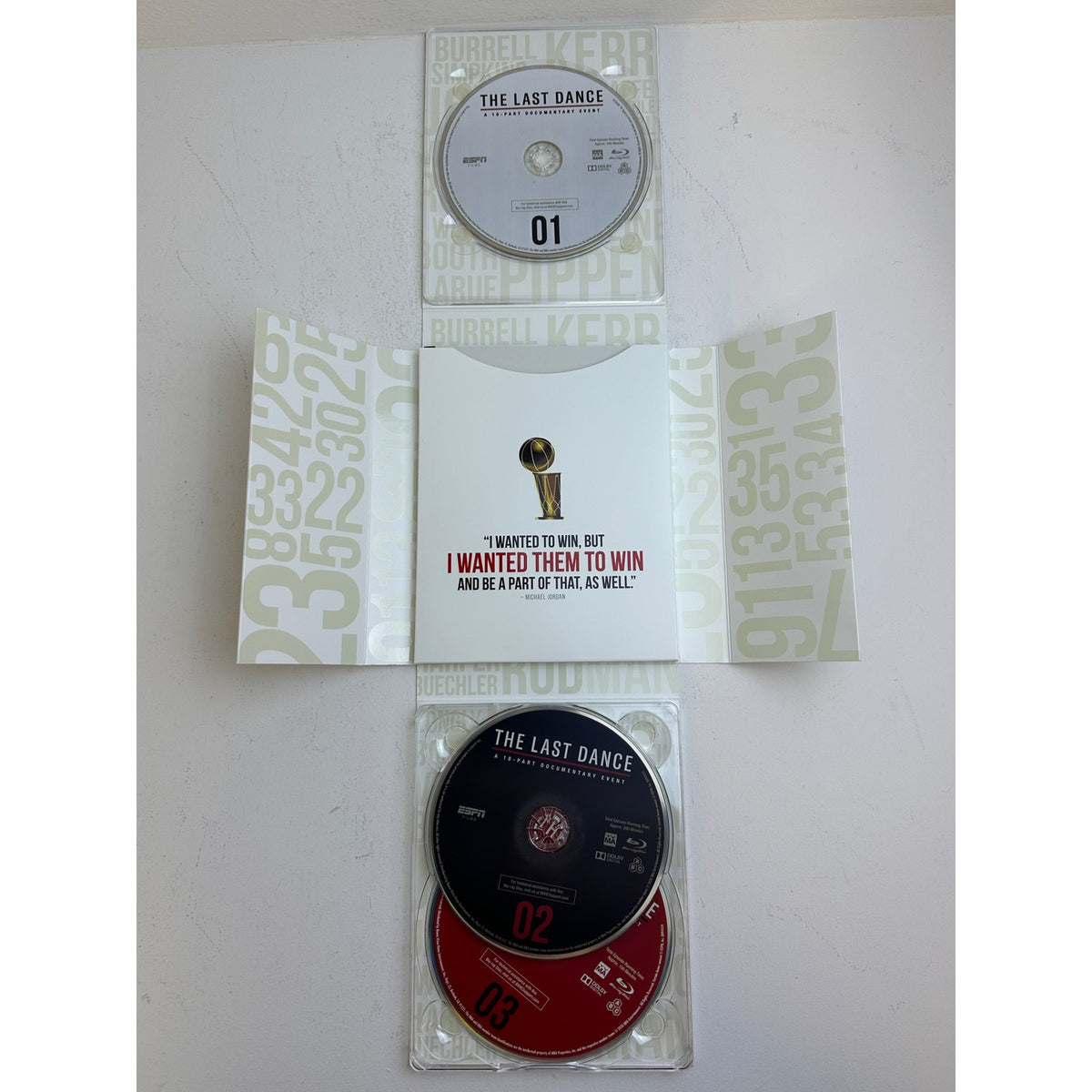The Last Dance: A 10-Part Documentary Event Limited Edition Blu-ray Gift Set