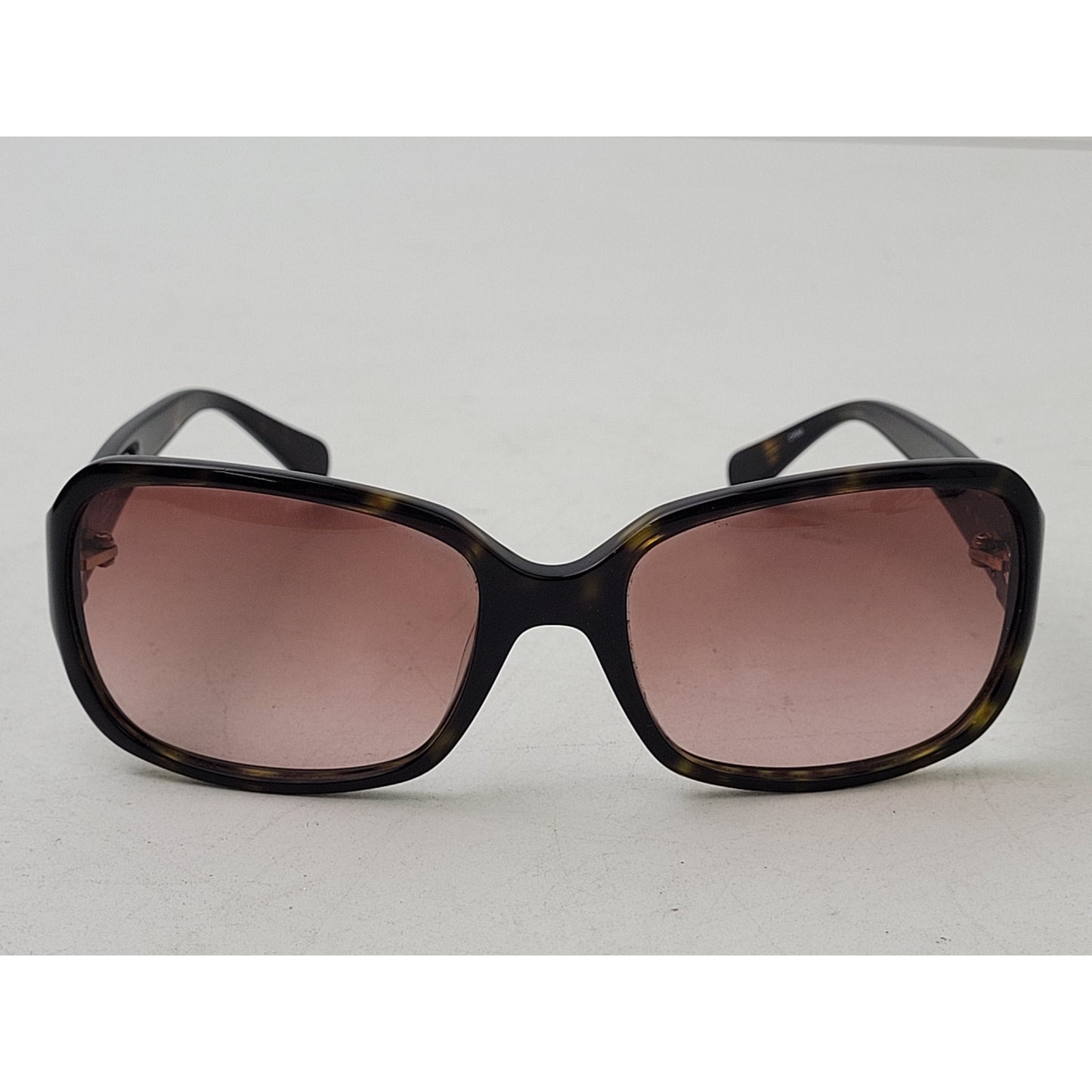 Coach S2048 Tortoise Shell Sunglasses Brown Lenses EUC
