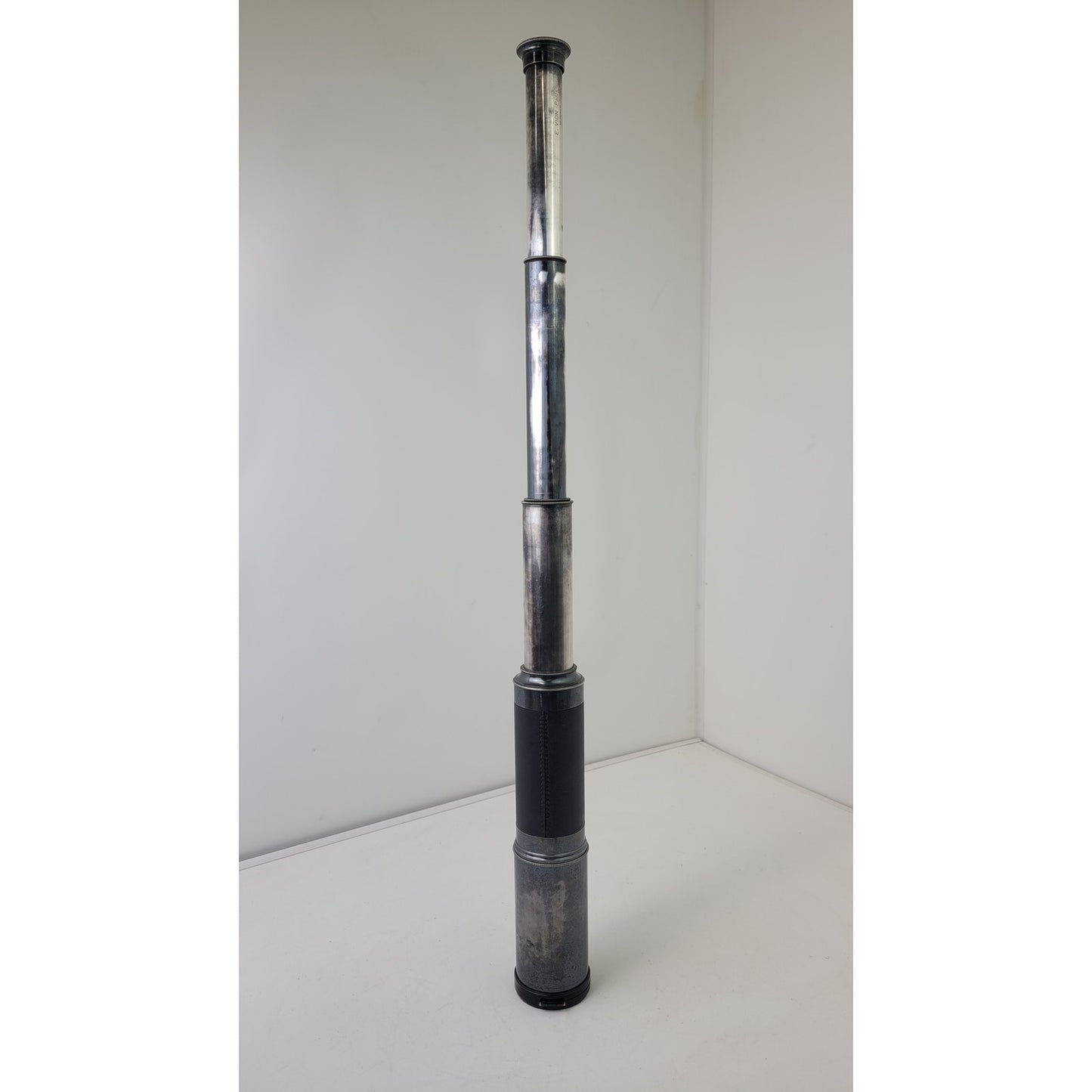 Vintage Antique Spyglass Telescope E. Vion Paris | Made in France