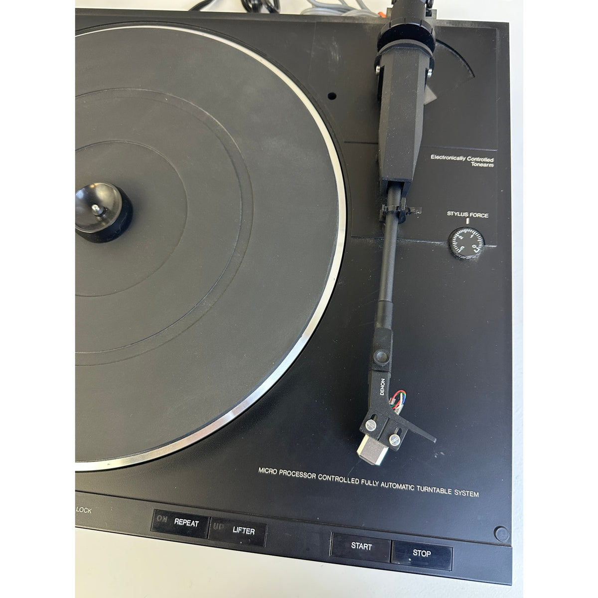 Vintage Denon DP-23F Fully Automatic Direct Drive Turntable | Power Tested
