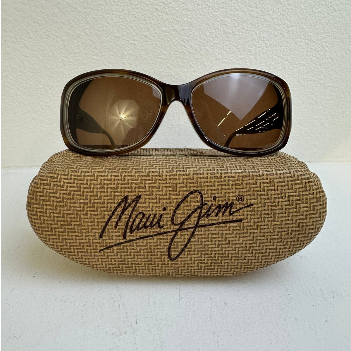 Maui Jim Nalani Polarized Sunglasses in Dark Tortoise