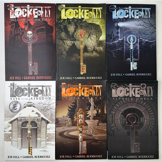 Locke & Key Vol. 1–6 Complete Graphic Novel Set