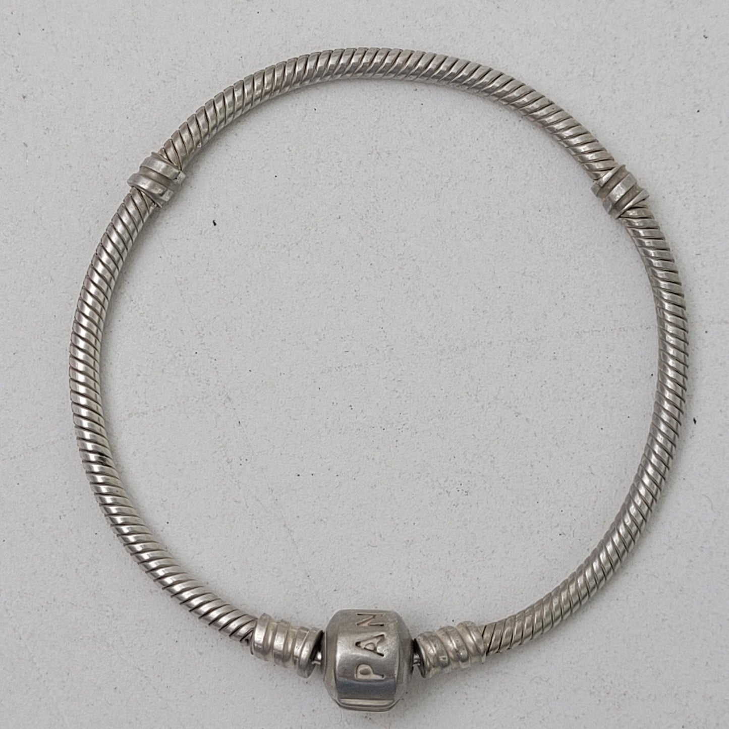 Pandora Moments Snake Chain Sterling Silver Bracelet