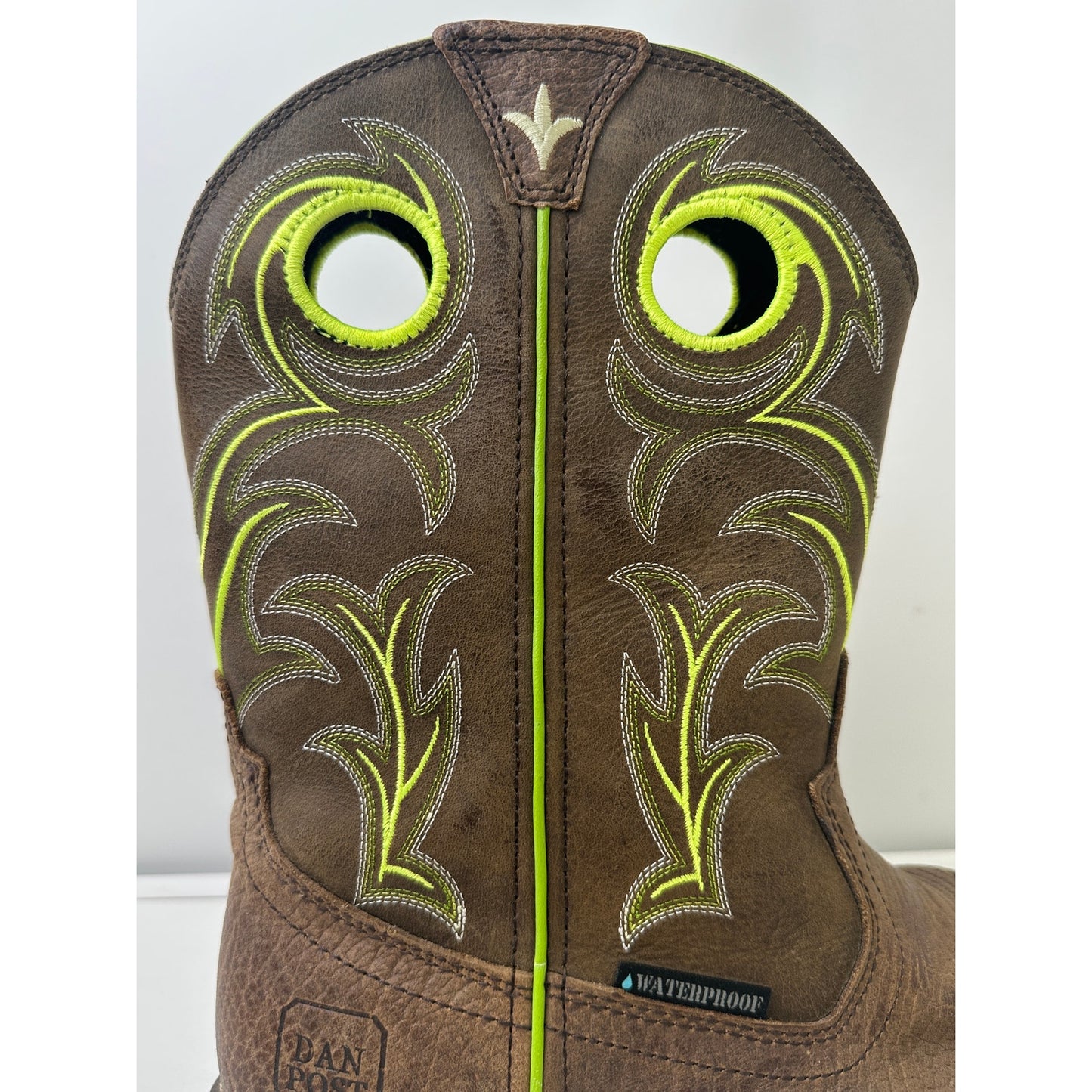 Dan Post Storm's Eye Waterproof Composite Toe Western Work Boots Men's Sz 10.5