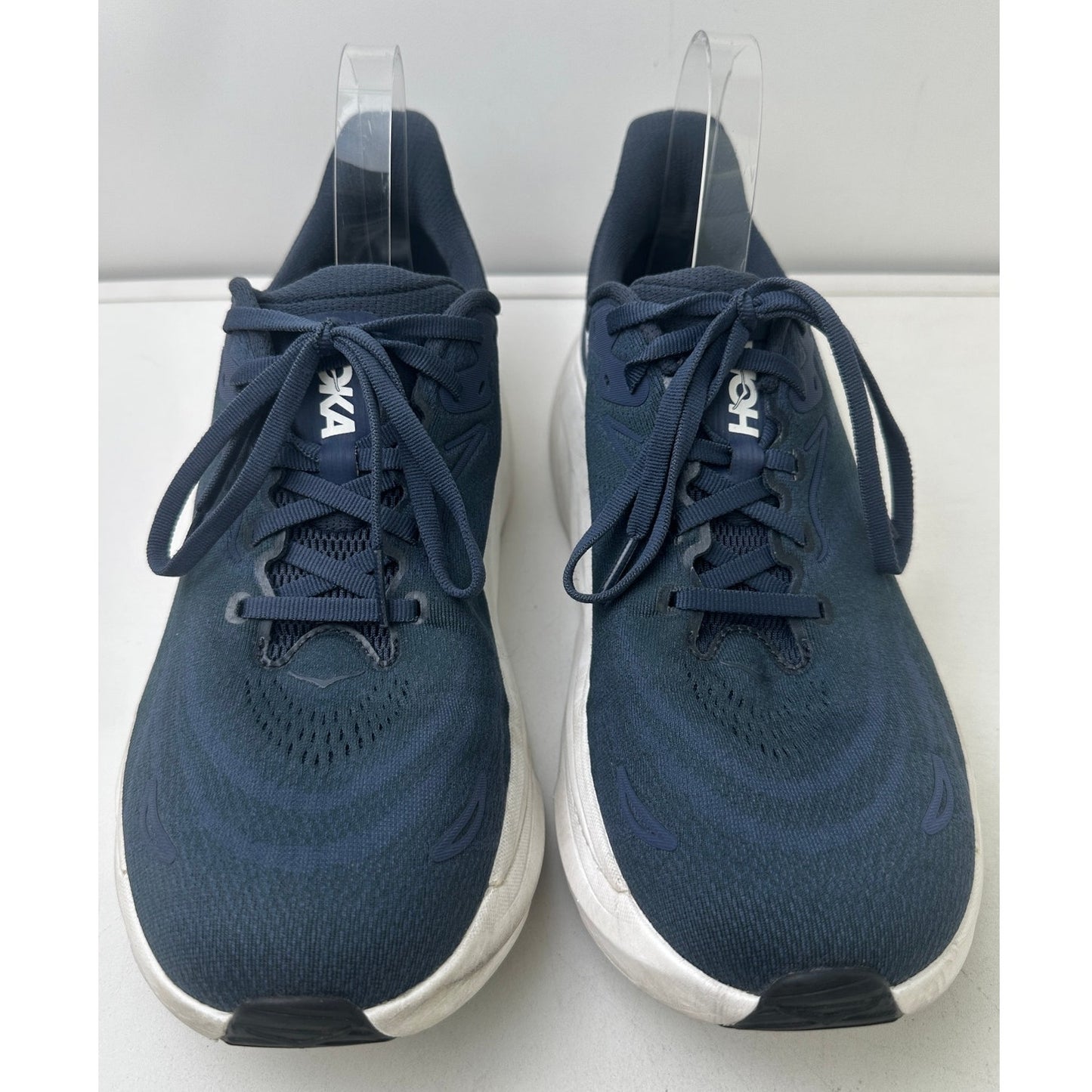 HOKA Arahi 8 Varsity Navy/White Running Shoes Men's Sz 9.5