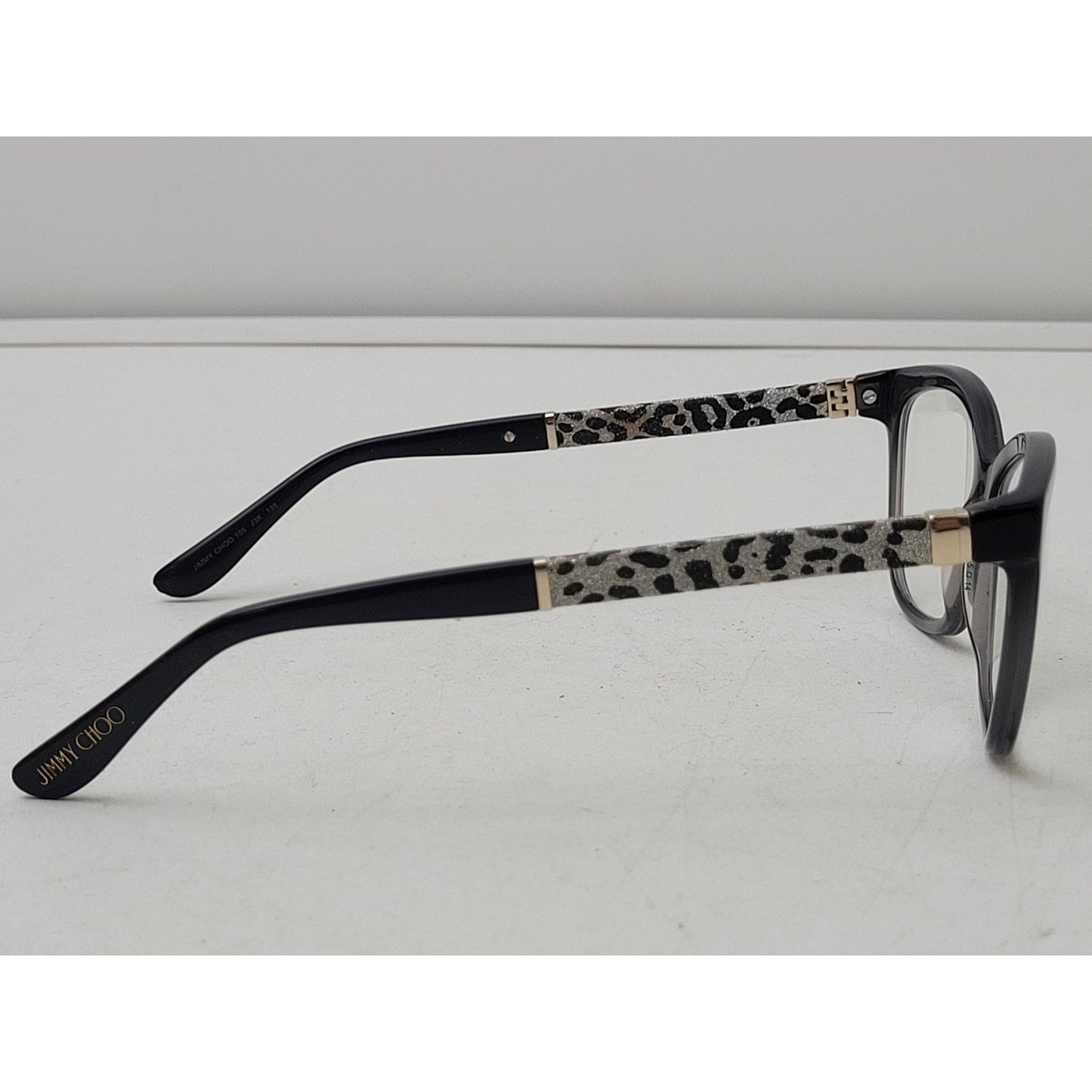 Jimmy Choo 105 J3k Cat Eye Lightweight Eyeglasses Frames Glitter Detail | Italy