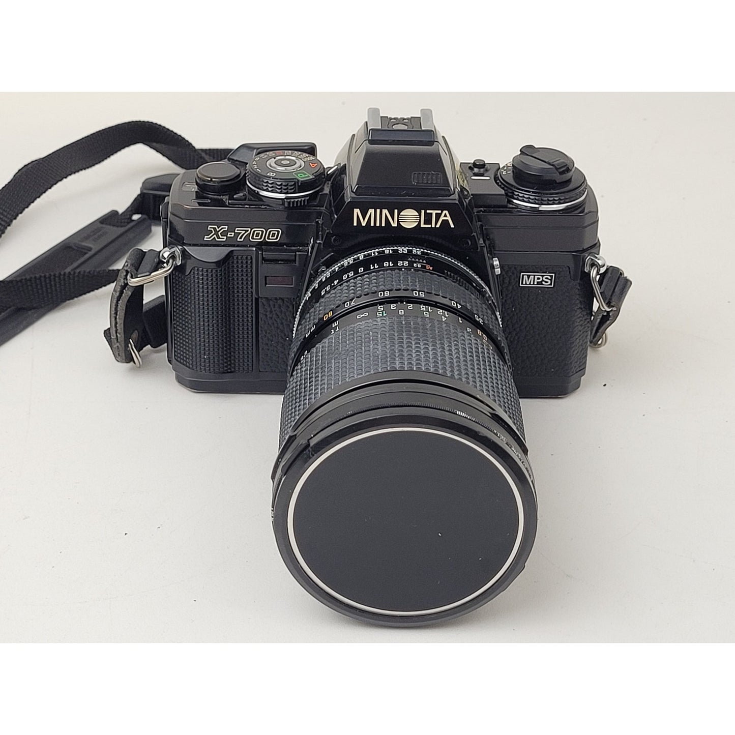 Vintage Minolta X700 35MM Film Camera w Accessories | Untested