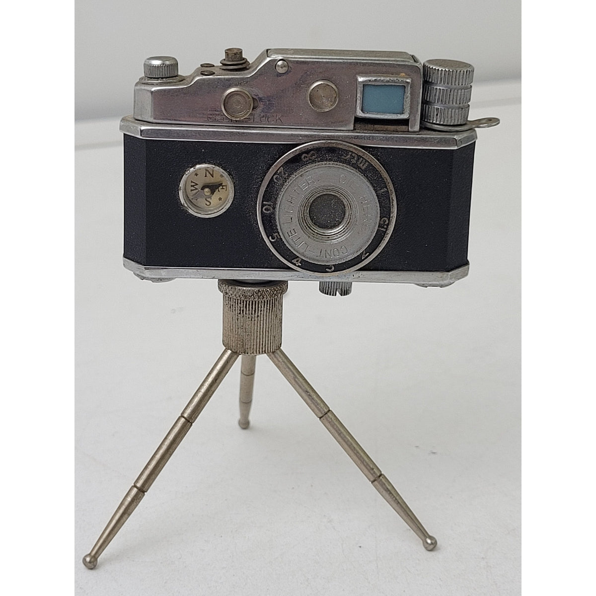 Vintage 1940s Cont-Lite Model Camera Lighter | Made in Japan