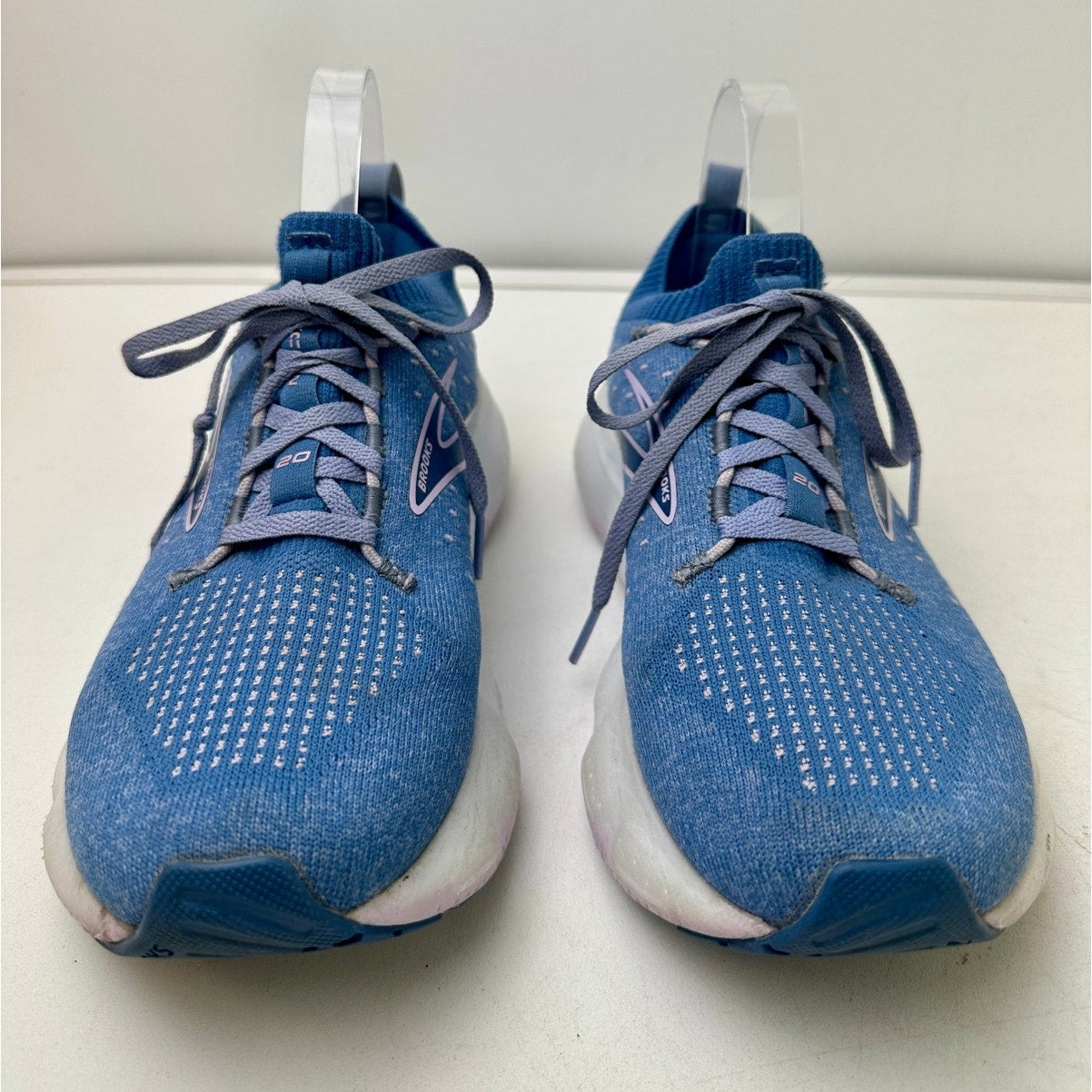 Brooks Glycerine StealthFit 20 Blue/Pastel Lilac Sneakers Women's Sz 7.5