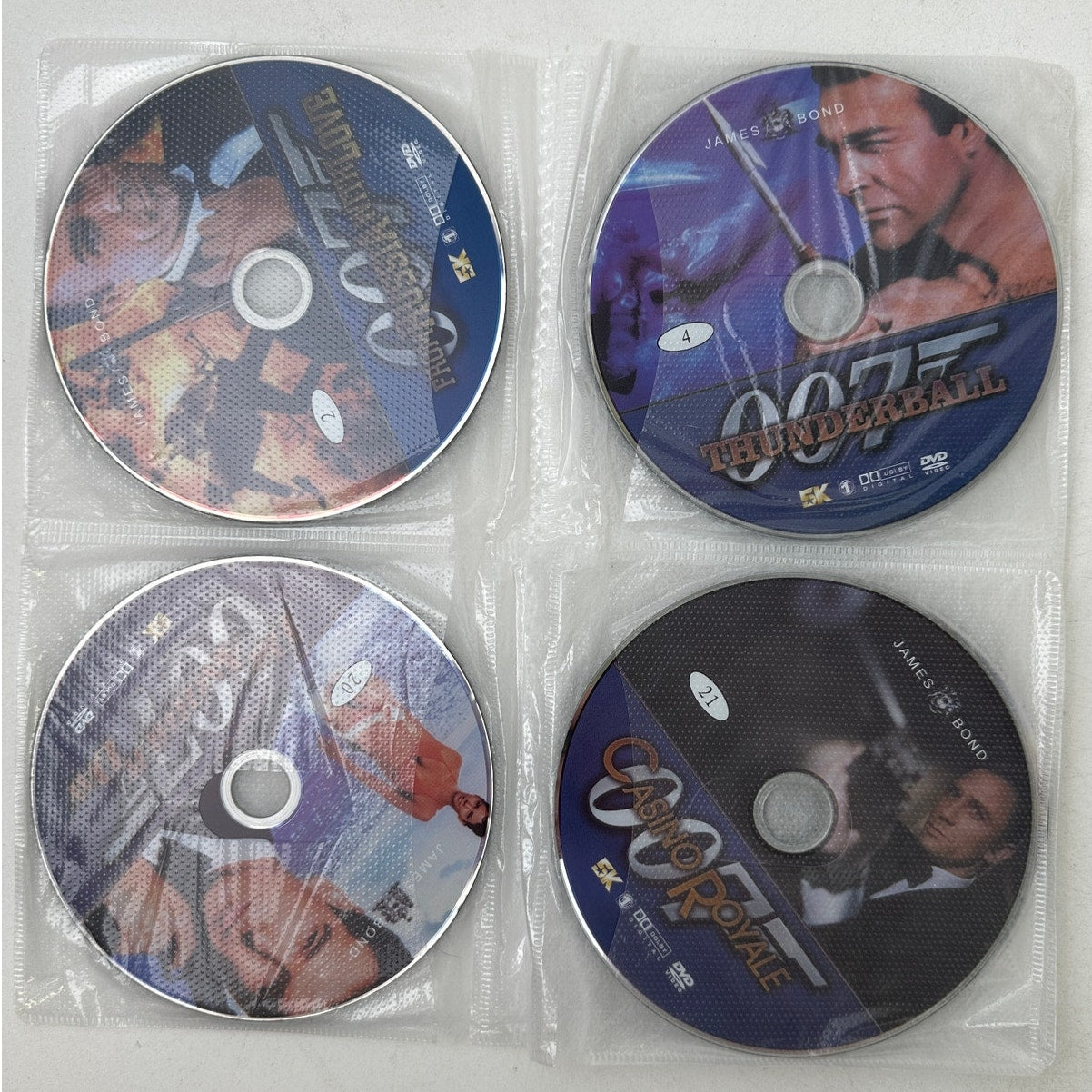 James Bond 007: The Best of Bond 21-Disc Ultimate Edition DVD Box Set W/ Bonus Movie