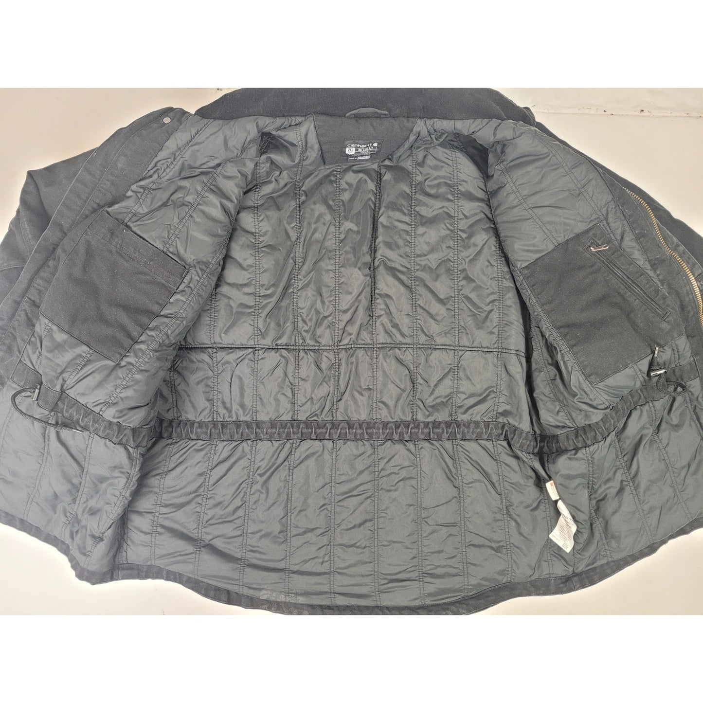 Carhartt Full Swing Relaxed Fit Washed Duck Insulated Coat Sz 2XL Tall
