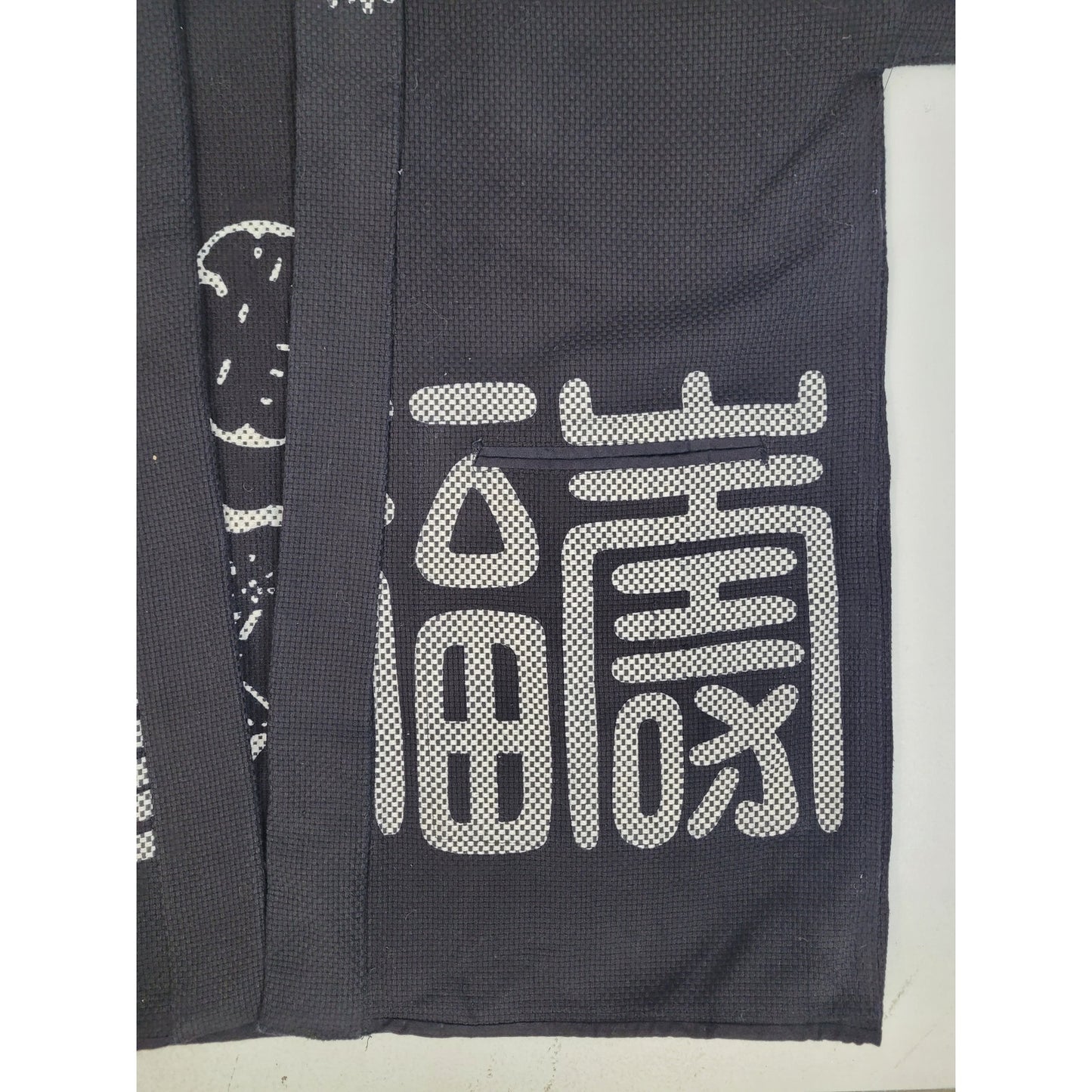 Happi Kimono Sashiko Fire Fighter Fireman Traditional Hanten Jacket Japanese XL