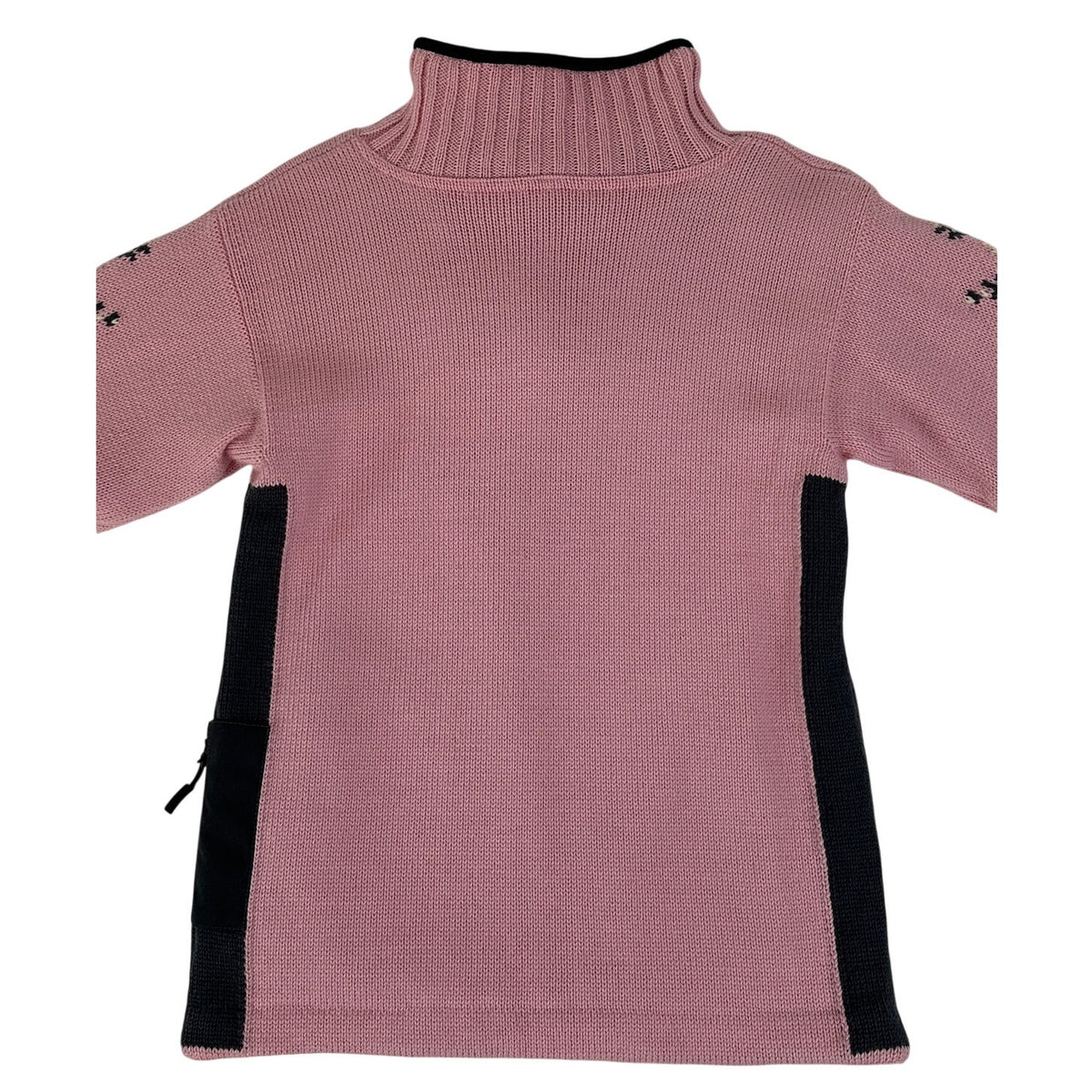 Dale of Norway Windstopper Pink Fair Isle Wool Sweater Women's Sz S