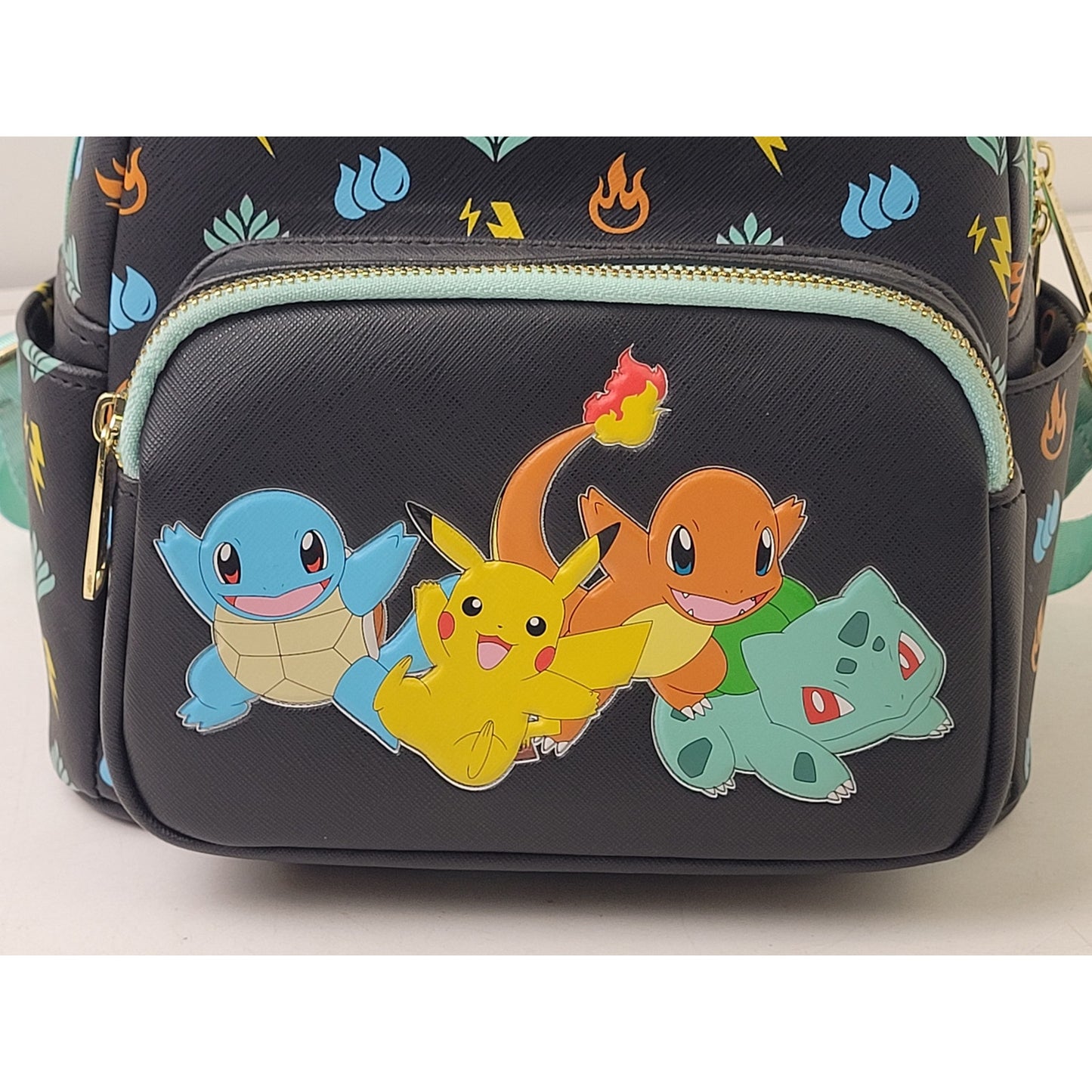 Loungefly Pokemon Starters Summer Convention Exclusive Mini Backpack
