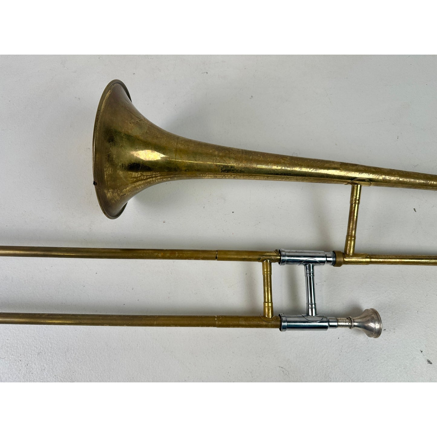Vintage Holton Collegiate Trombone W/ Hard Case - Untested