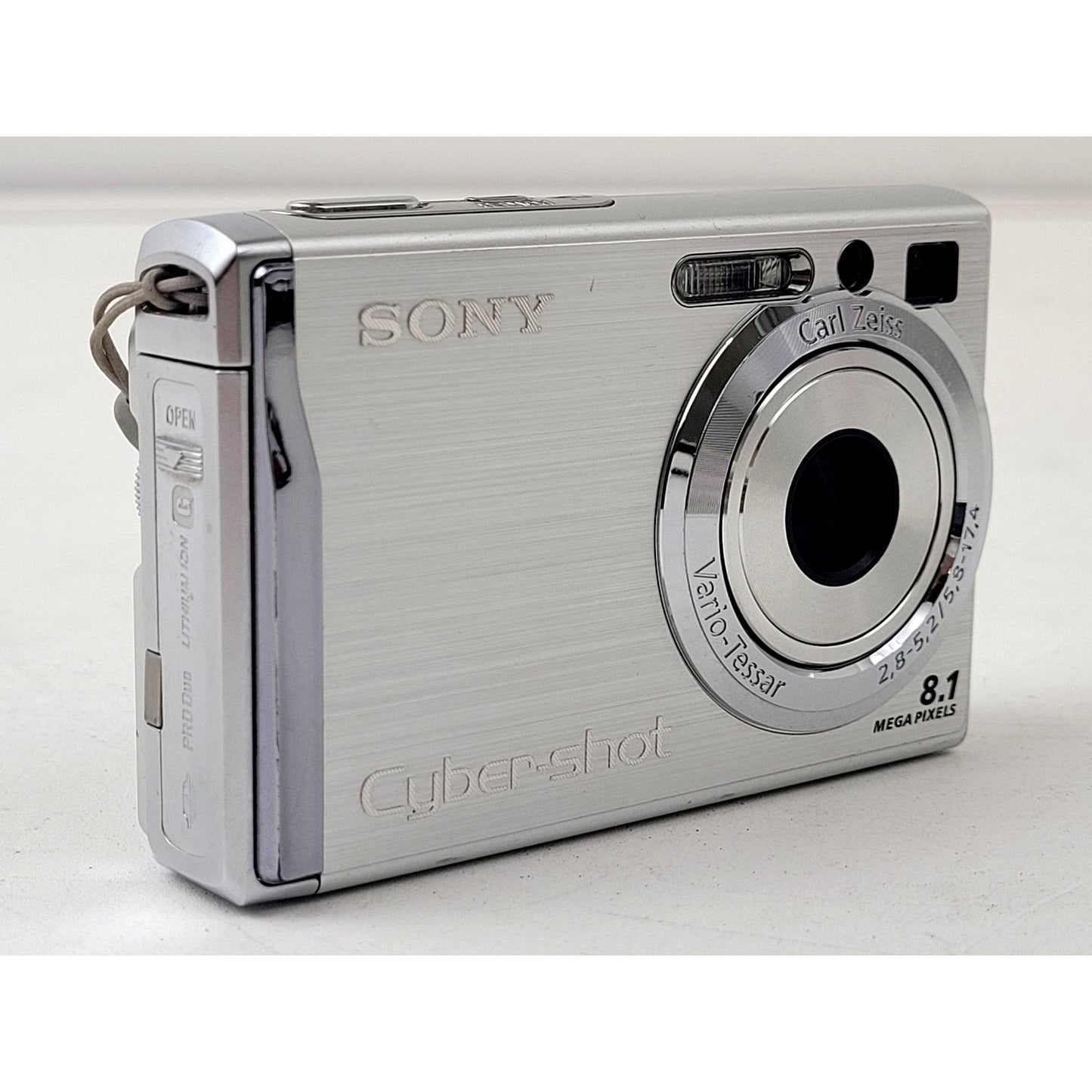 Sony Cyber-Shot DSC-W90 8.1 Megapixels Digital Camera - No Charger or Battery