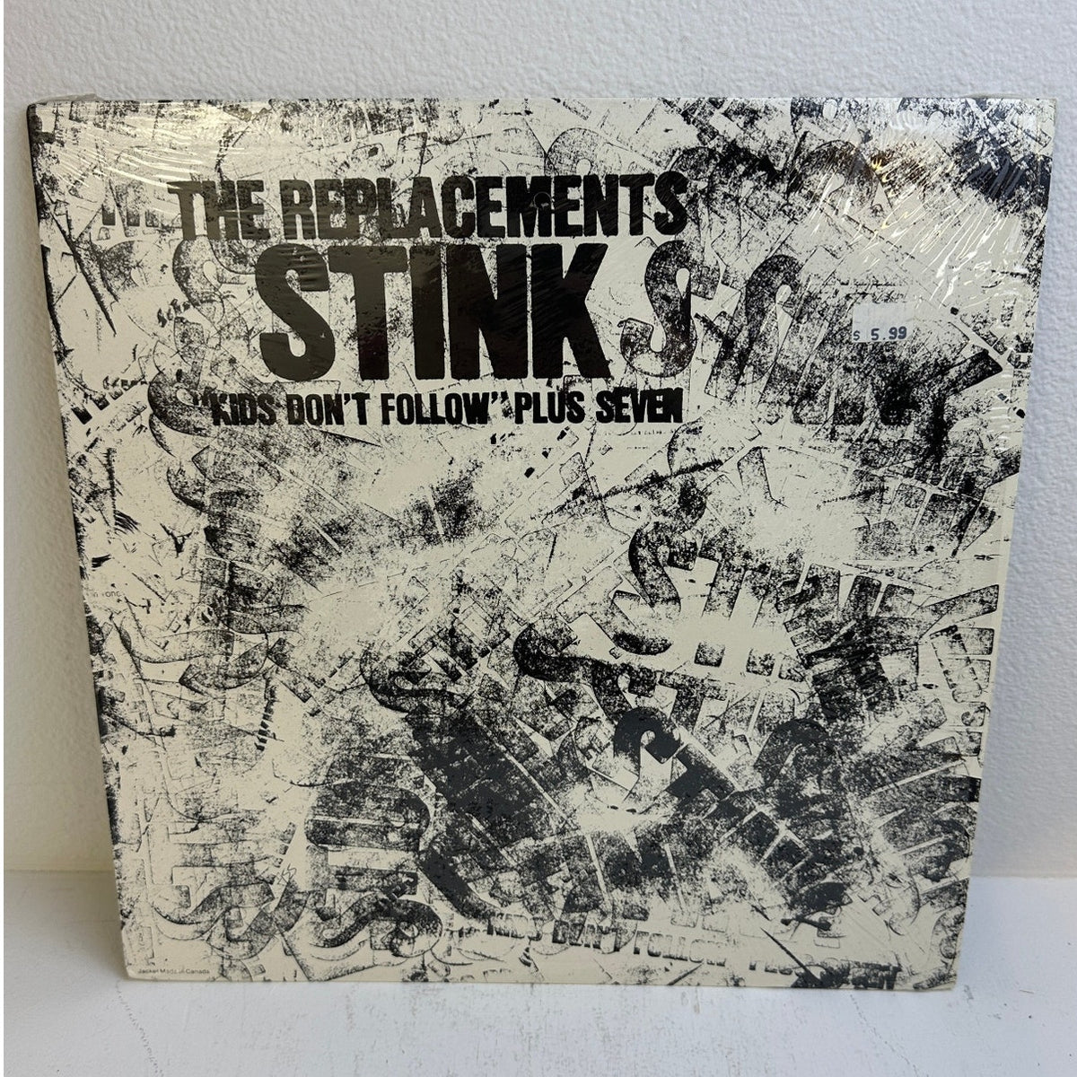 The Replacements Stink 12" Vinyl EP 1986 Twin/Tone Records, TTR 8228
