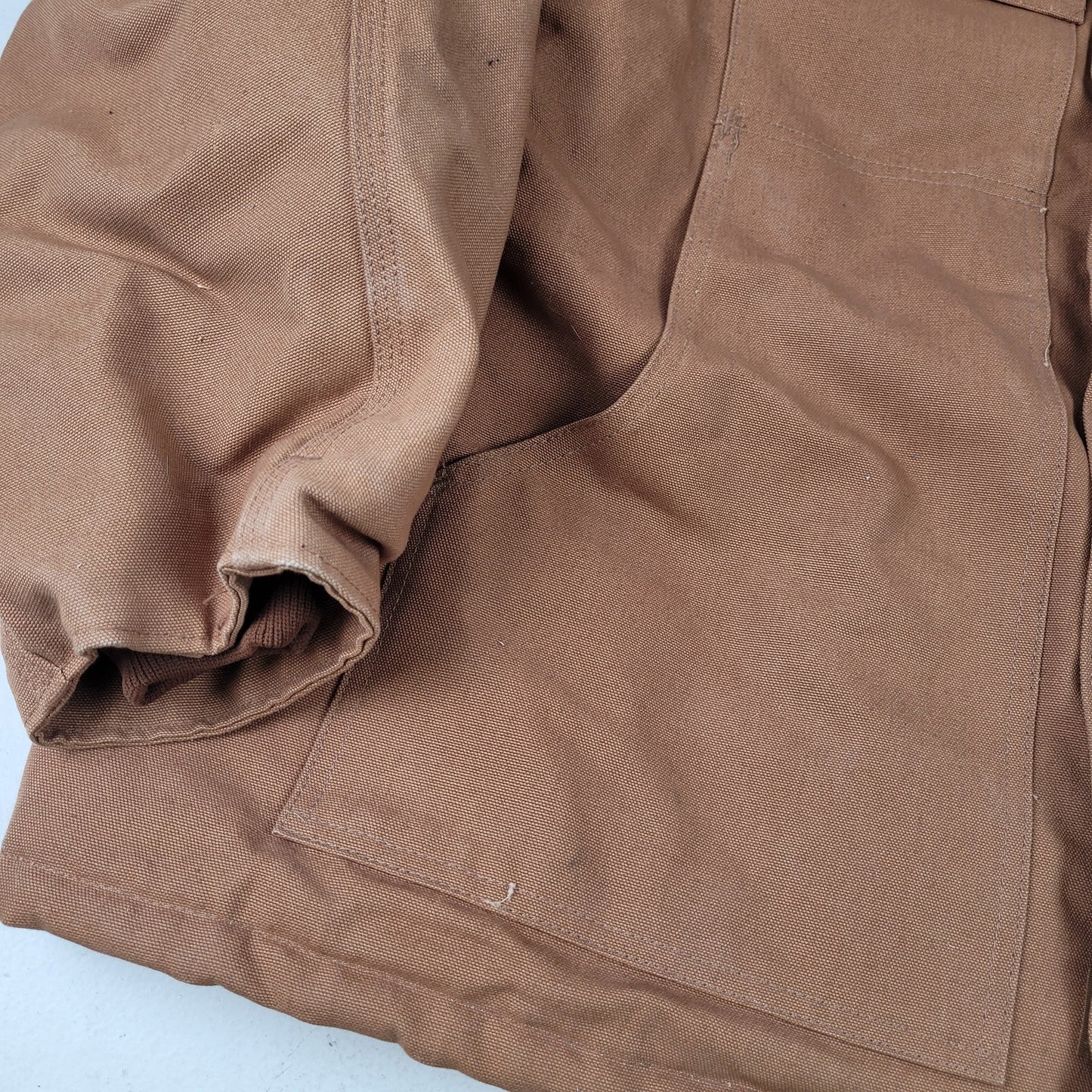 VTG Carhartt Duck Traditional Coat C03 BRN Made in USA Men's Sz 54 (3XL)