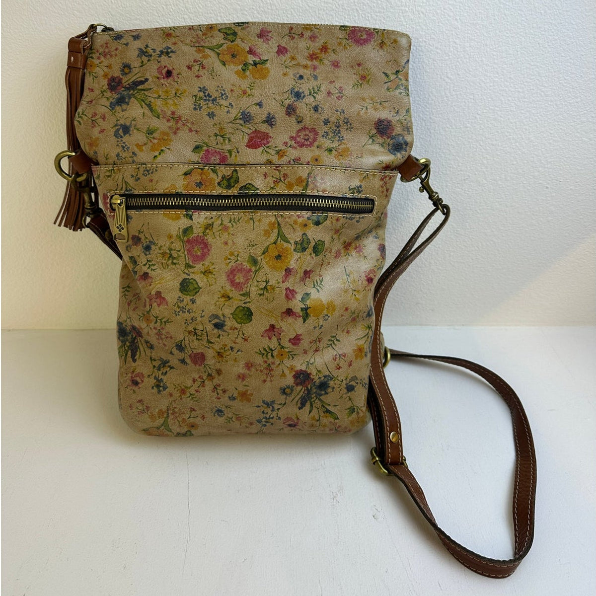 Patricia Nash Prairie Rose Luzille Convertible Backpack Crossbody Bag