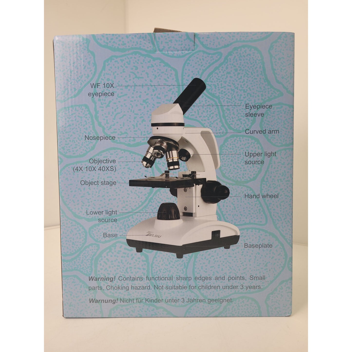 Telmu Monocular Biological Microscope (Model XSP-75)