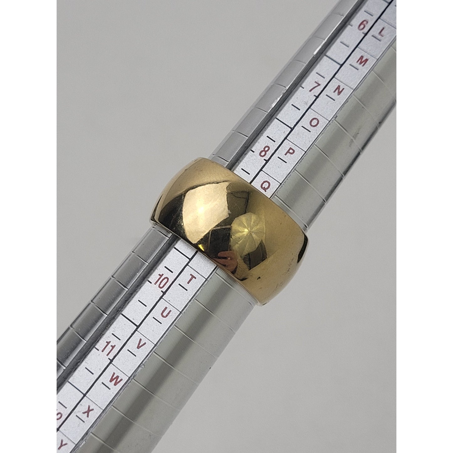 14K GF Wedding Band Ring Sz 9 | 10 grams