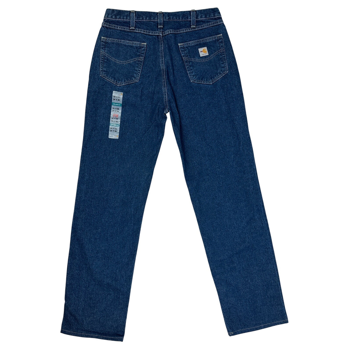 Carhartt FR Flame Resistant Dark Wash Relaxed Fit Jeans Men's Sz 34x36