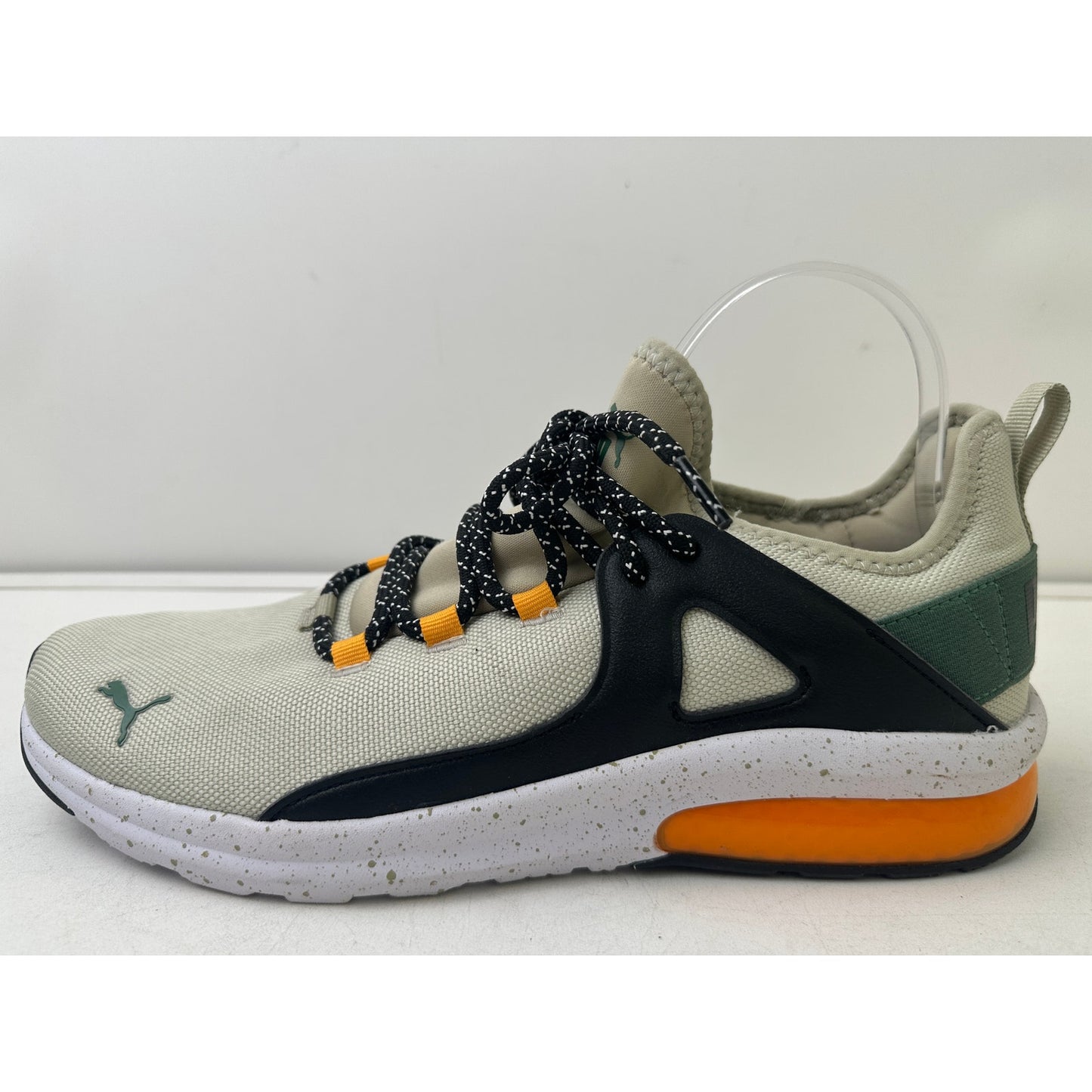 Puma Electron 2.0 Open Road Pebble Gray/Deep Forest/Apricot Sneakers Men's Sz 10