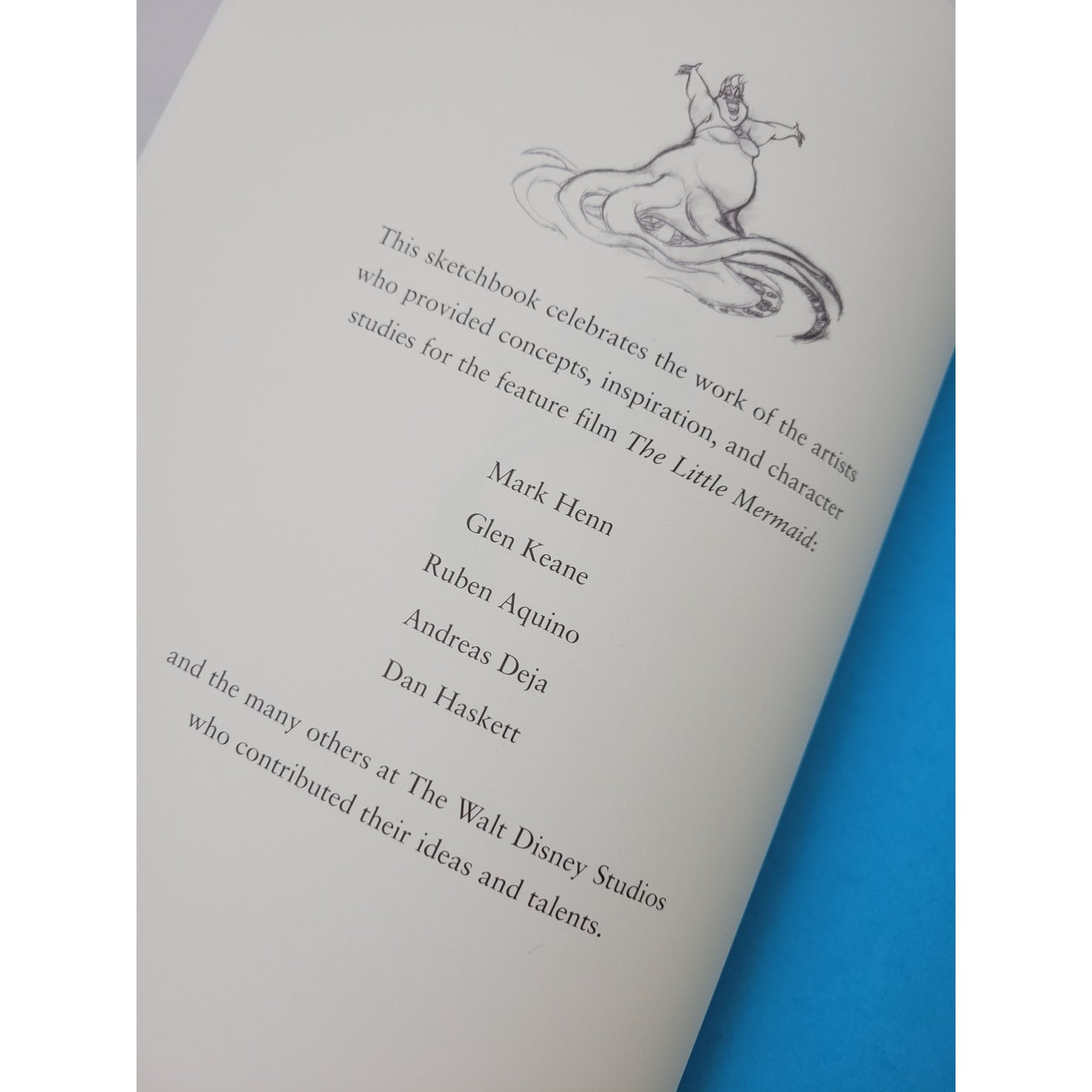 The Little Mermaid: The Sketchbook Series (Hardcover)
