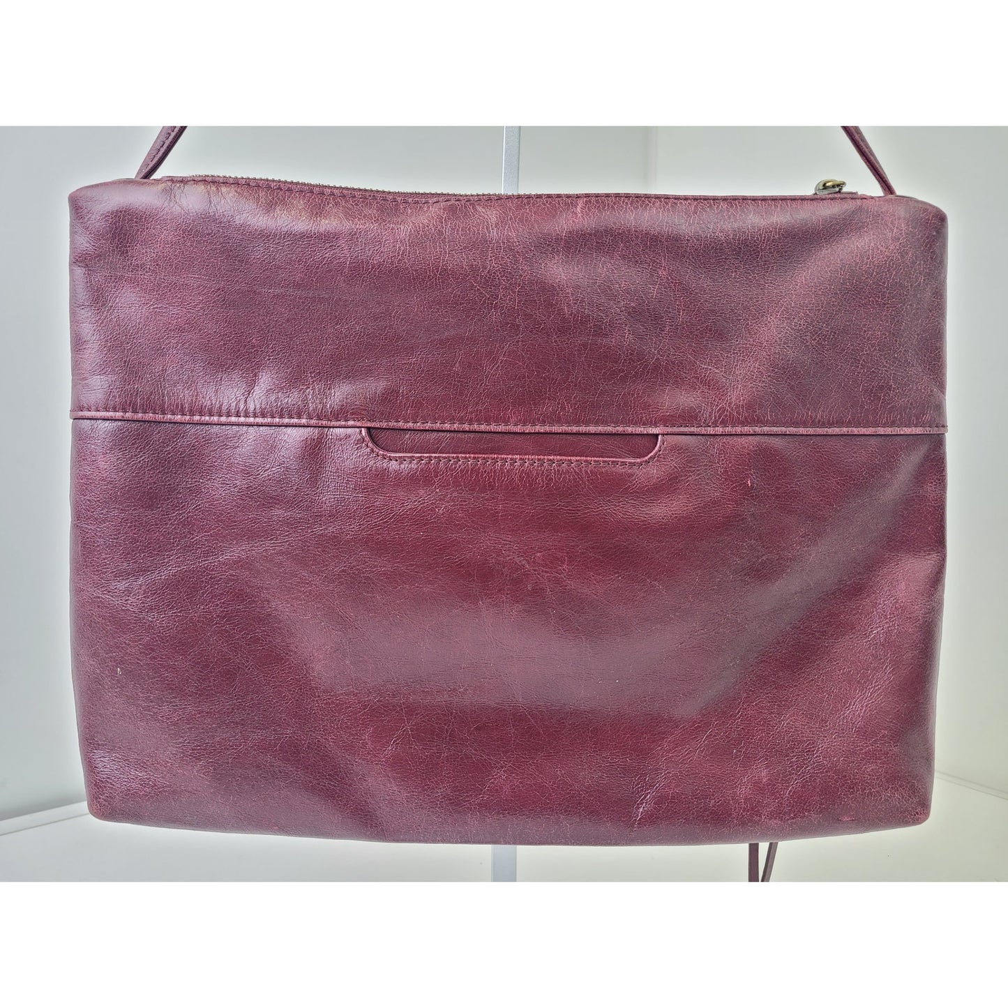 Hobo Brand Leather Medium Rectangular Purse Crossbody Shoulder Bag