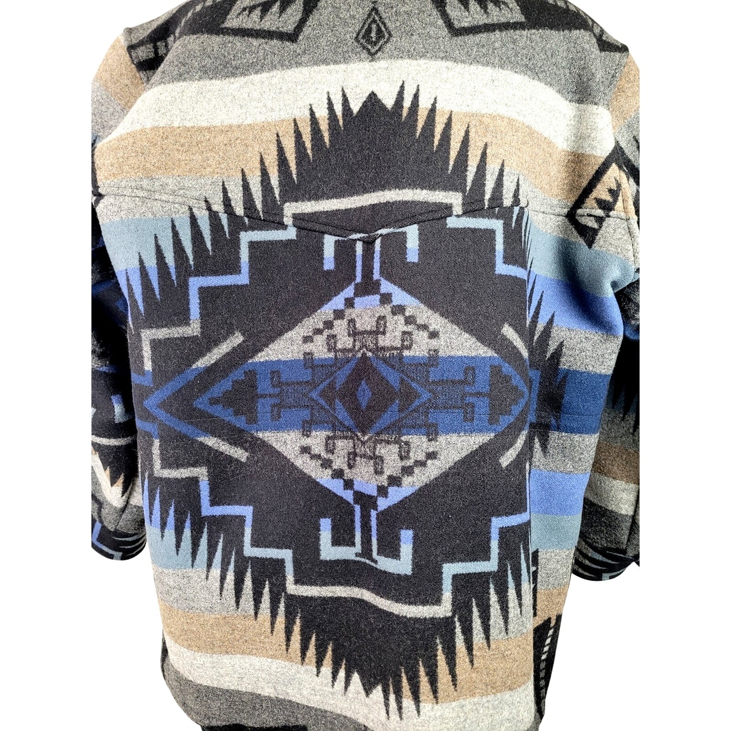 VTG Pendleton High Grade Western Wear Wool Jacket Coat Southwestern Aztec Sz XL