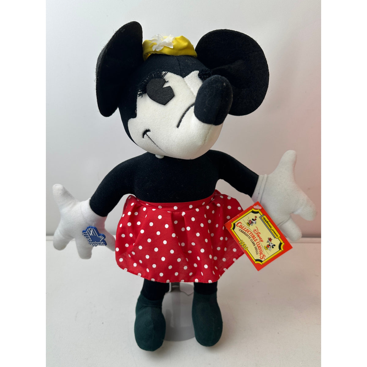 VTG Disney Collectible Classics Mickey & Minnie Mouse Plush Dolls