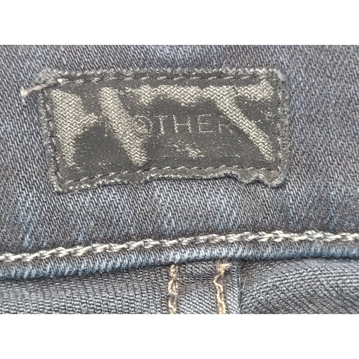 MOTHER The Stunner Zip Two Step Fray High Rise Skinny Jeans Women's Sz 31