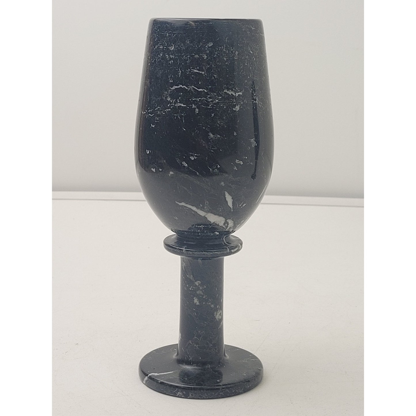 Onyx Goblets Black Marble Wine Glasses
