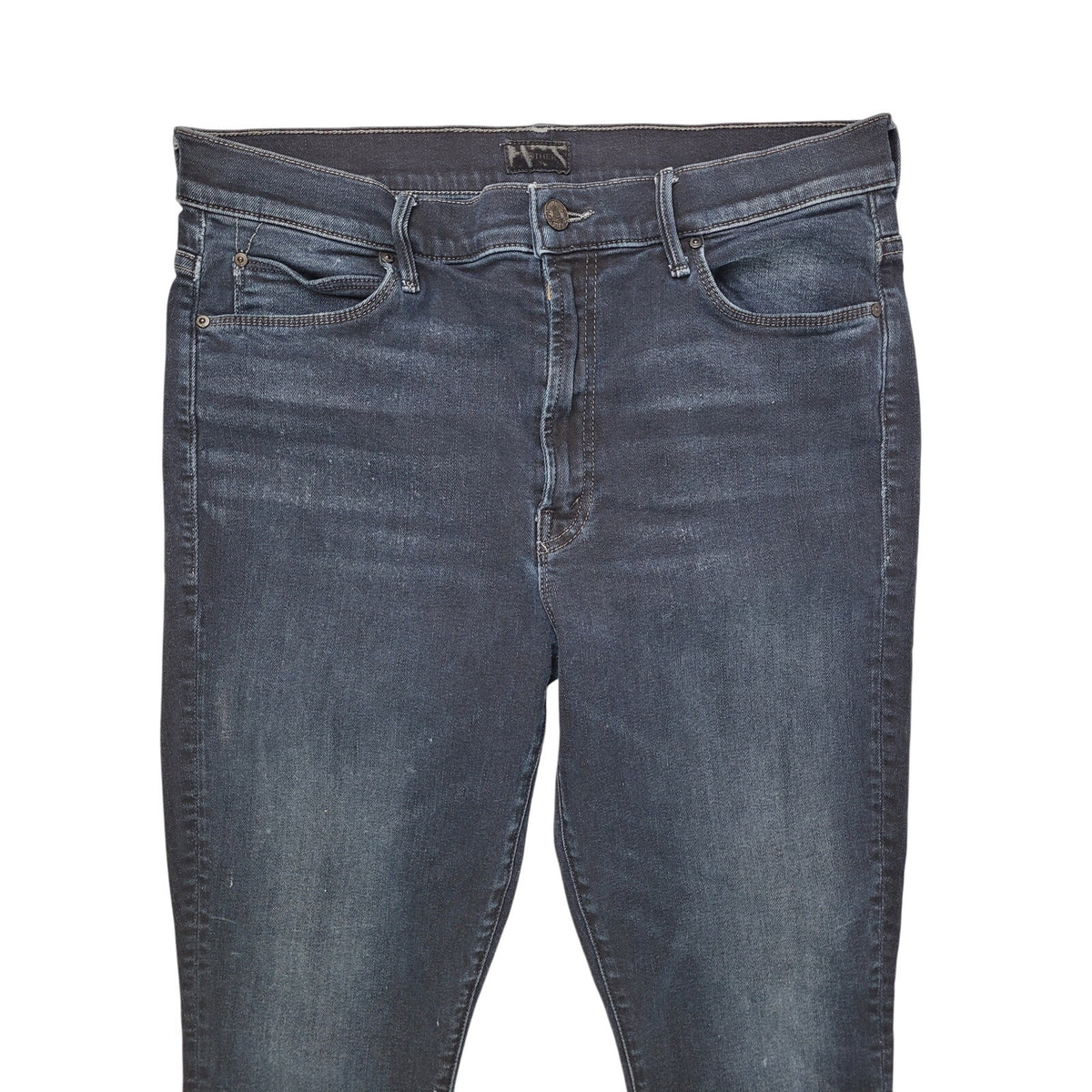 MOTHER The Stunner Zip Two Step Fray High Rise Skinny Jeans Women's Sz 31