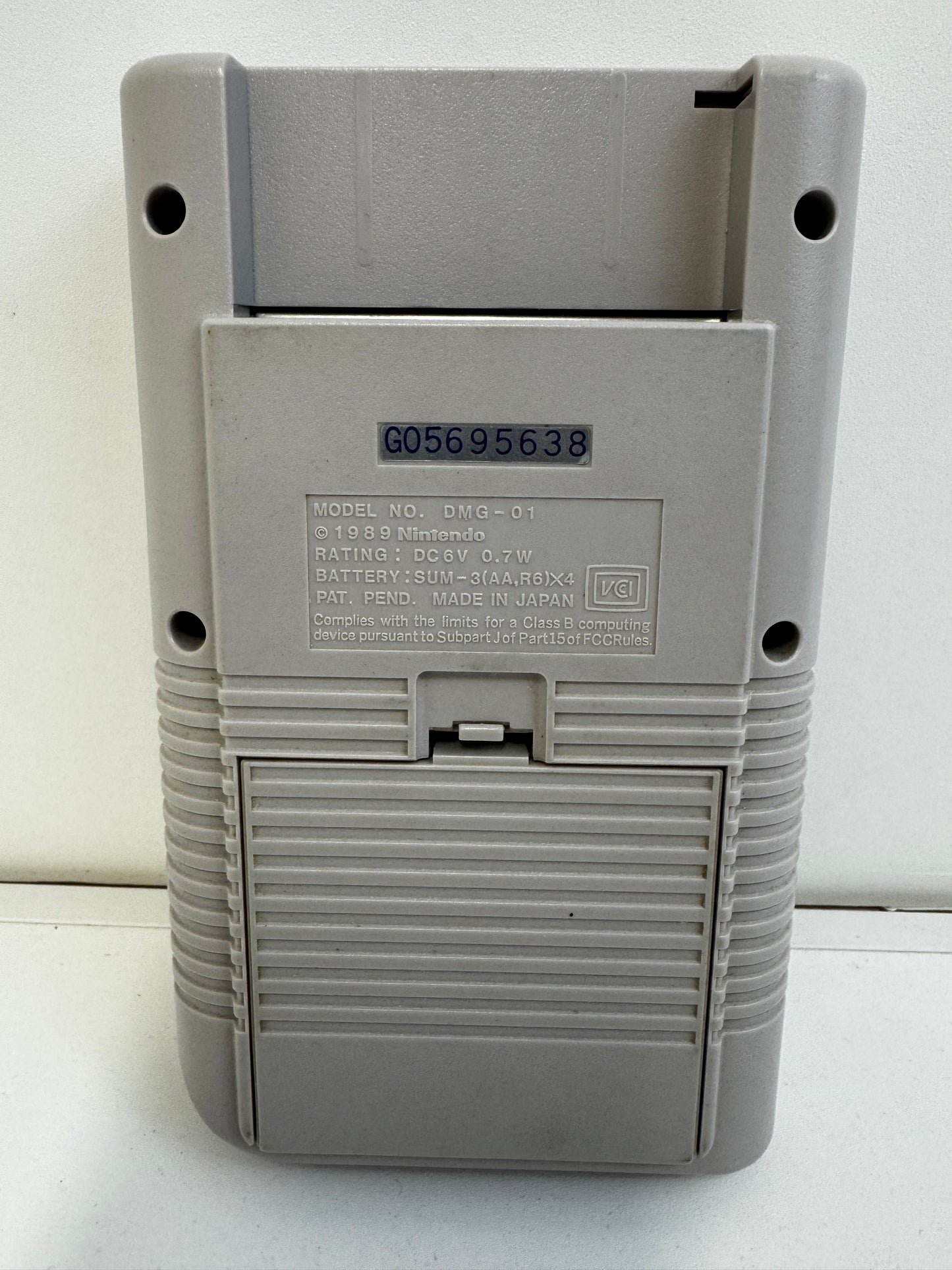 Original Gameboy DMG-01 & Tetris (Tested Working) Screen Cover Unglued