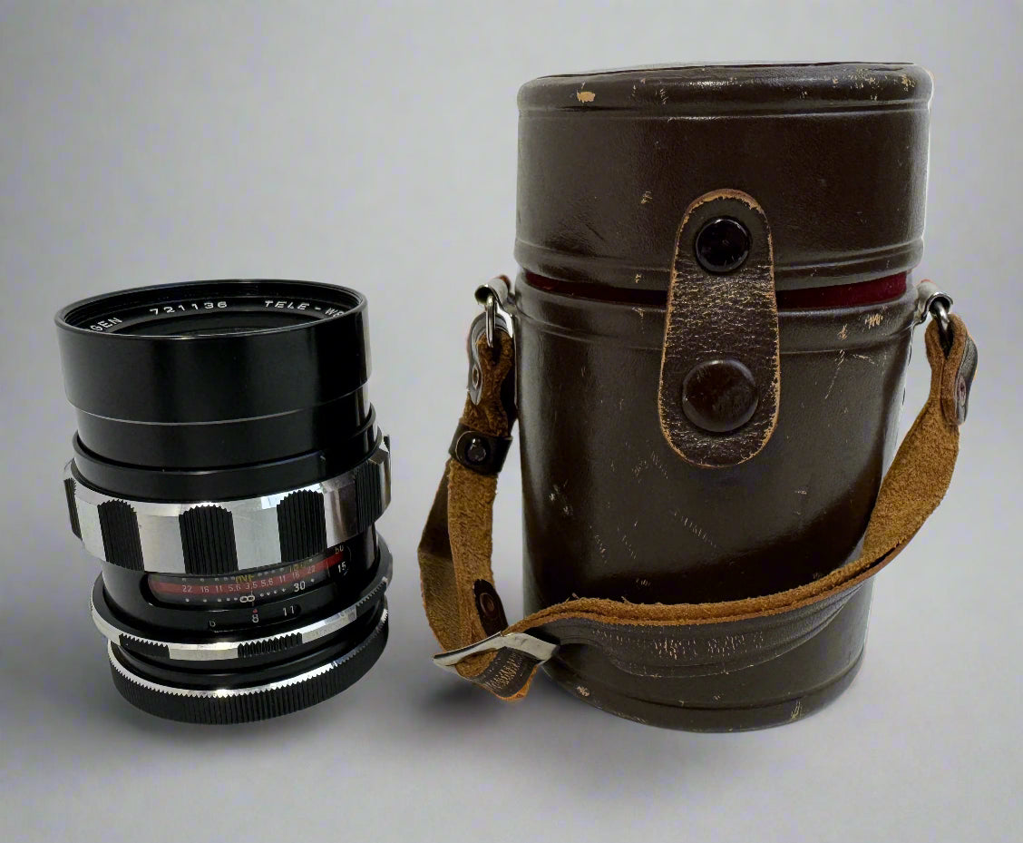 ISCO-GOTTINGEN TELE-WESTANAR 1:3.5/135mm Lens f=135mm With Case (Untested)