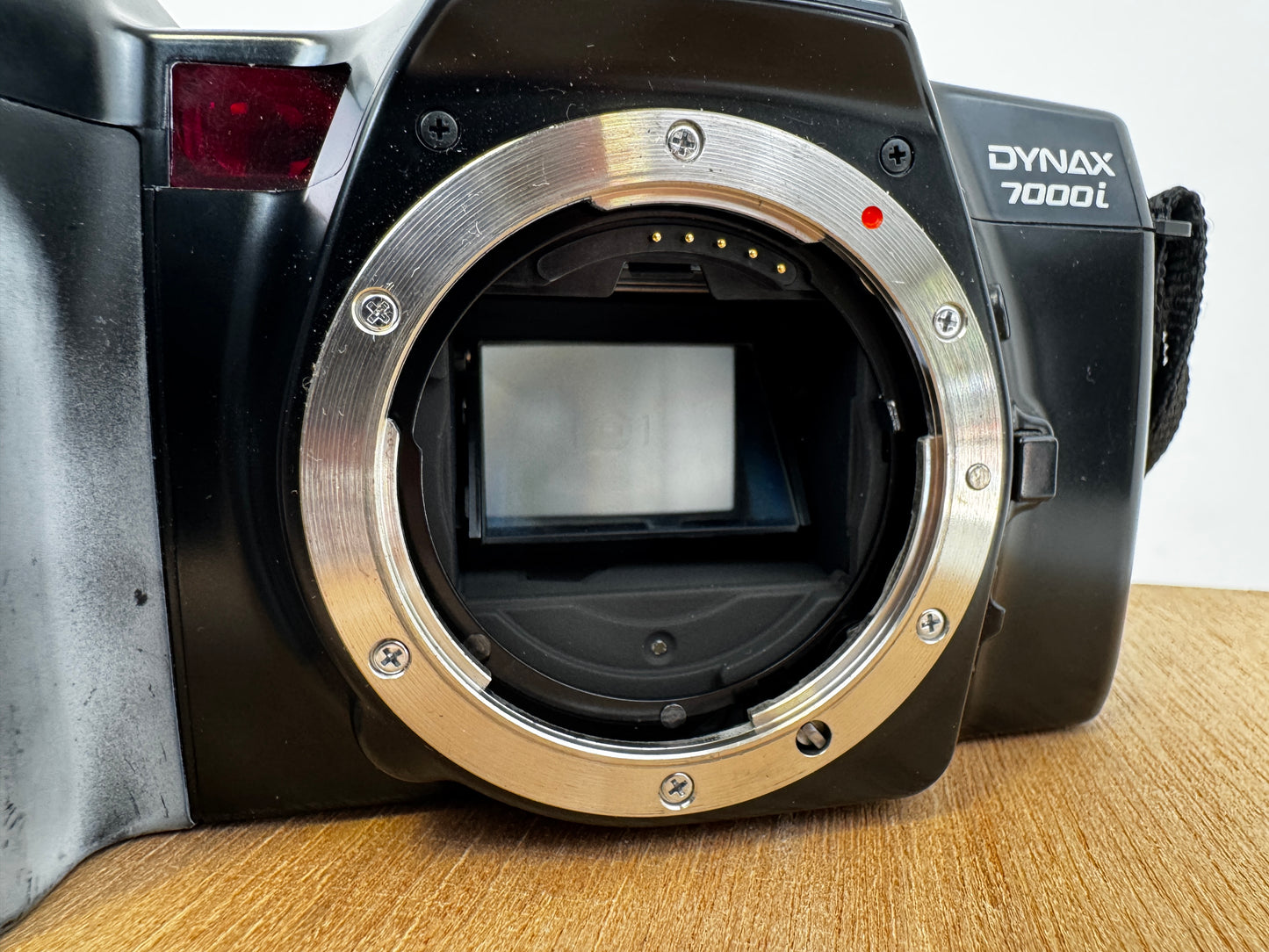 Minolta Dynax 7000i w/ 28-55mm Lens, Portrait/Depth Cards, Manuals & Bag (Untested)