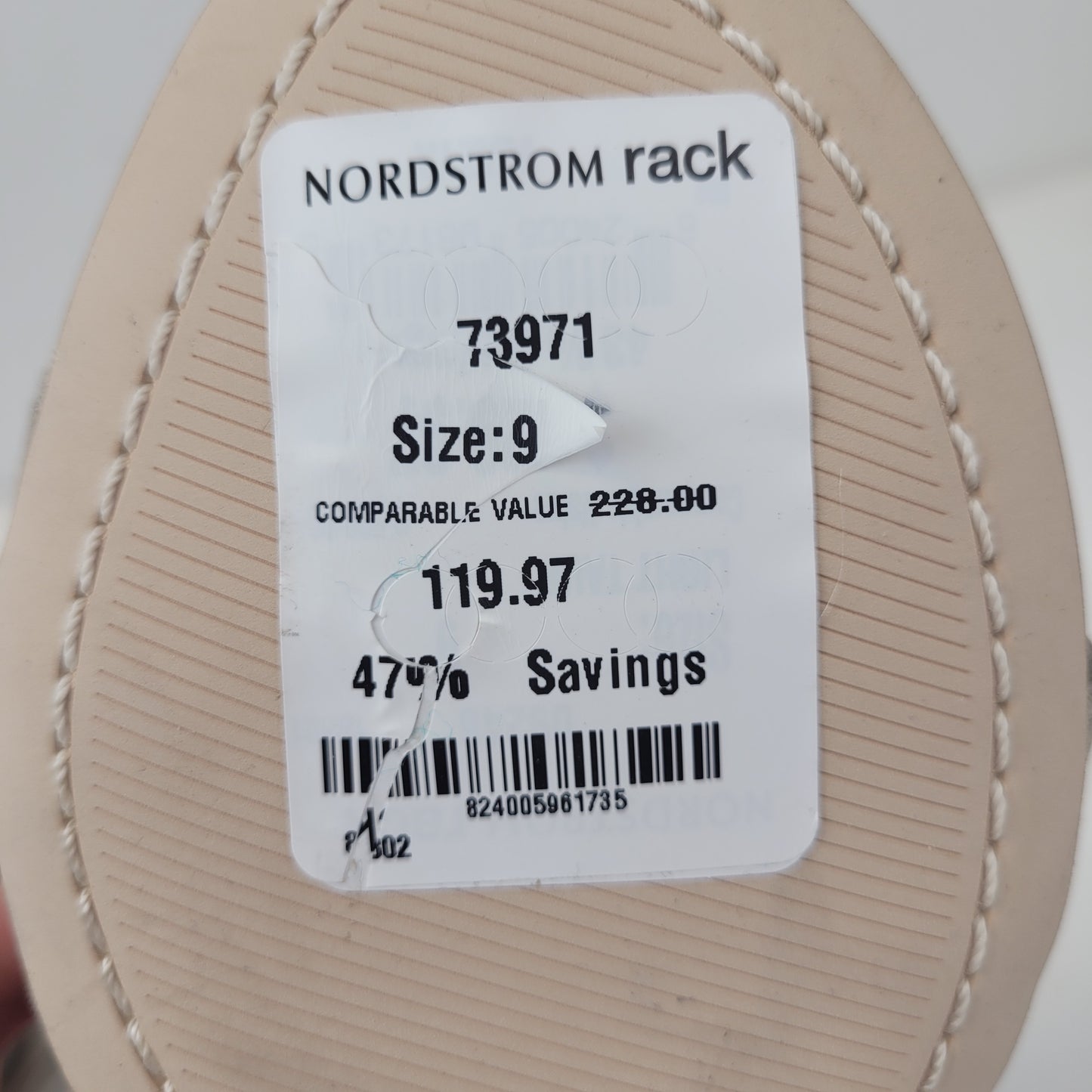 Donald Pliner Grey Veazy Sandal Women's Size 9M Retail $228