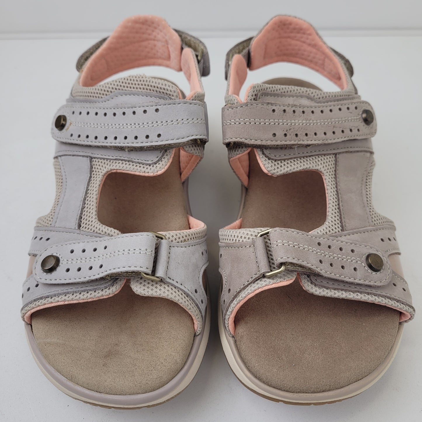 SAS Embark Taupe Women's Sandal Shoes Size 7W Retail $189
