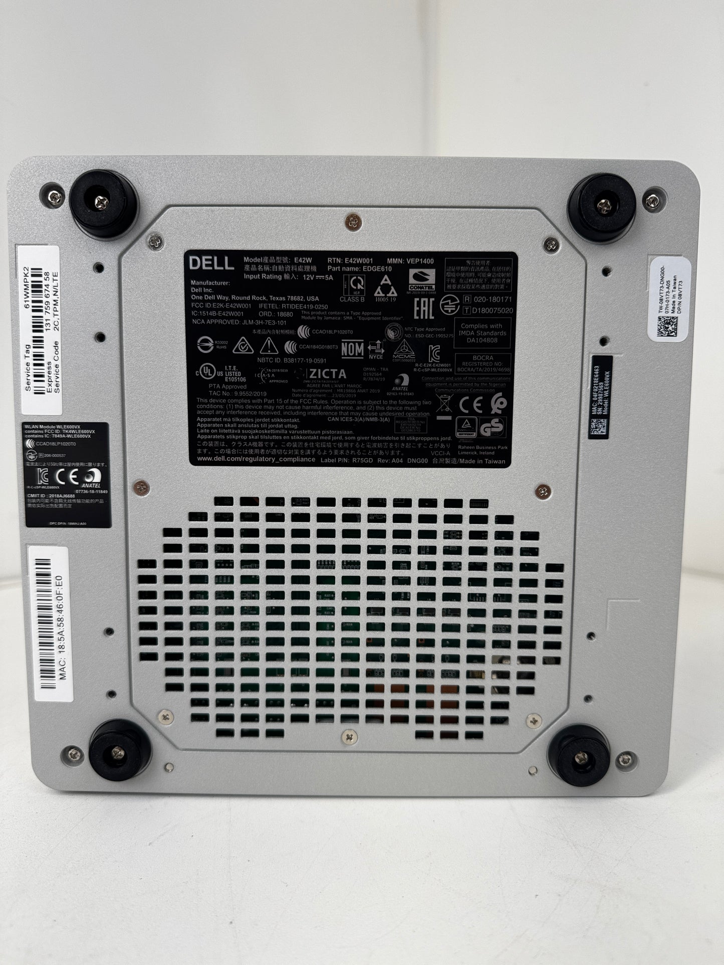 Dell EMC VMware Edge 610 Network Accelerator Switch (Power Tested)