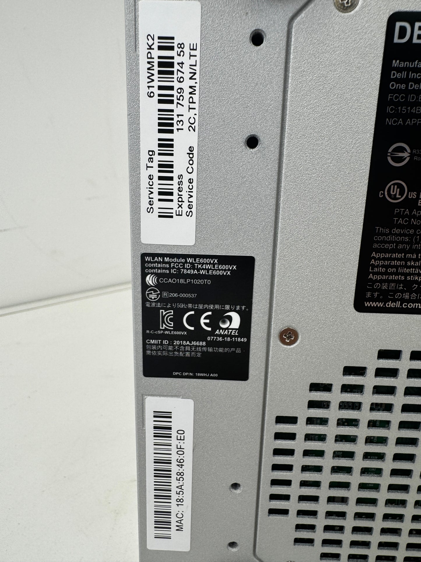 Dell EMC VMware Edge 610 Network Accelerator Switch (Power Tested)