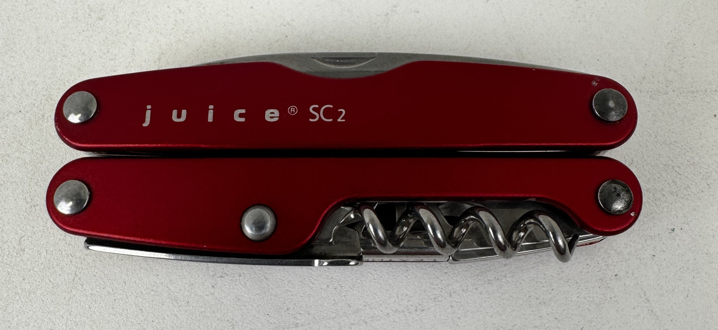 Retired Leatherman Juice C2 RED 1st Gen Multitool