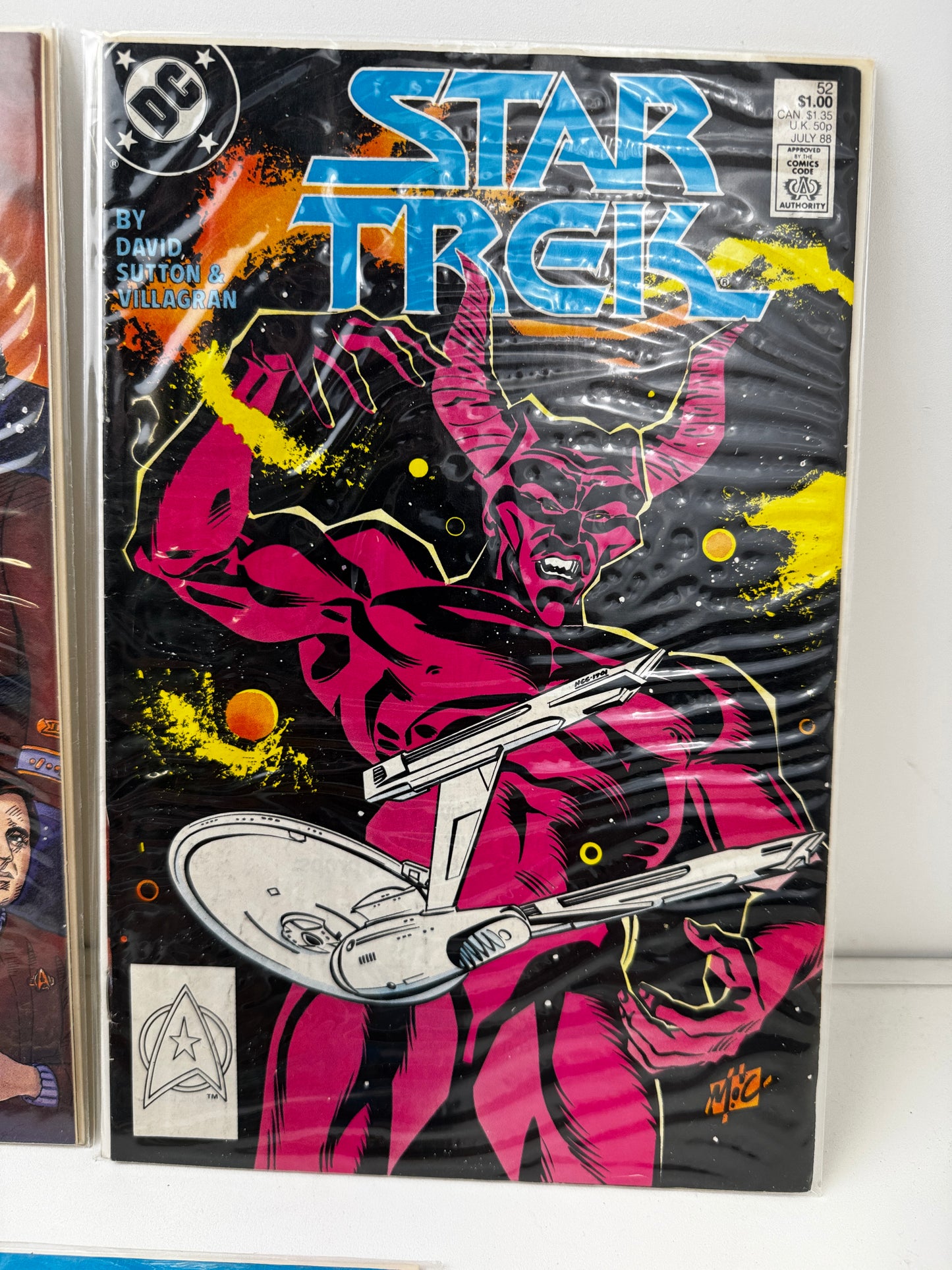 Set of 10 Vintage Star Trek Comics (Multi Series, 1st Edition Etc)