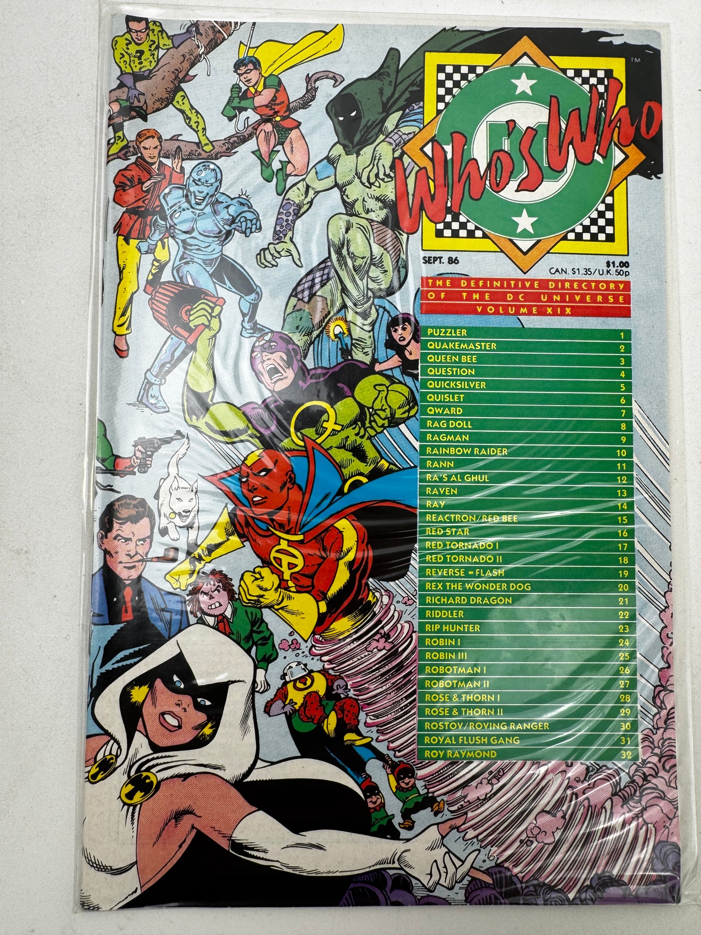 Lot of 10 Various DC Comics (Gotham by Gaslight, DC's Who's Who, Green Lantern Etc.)