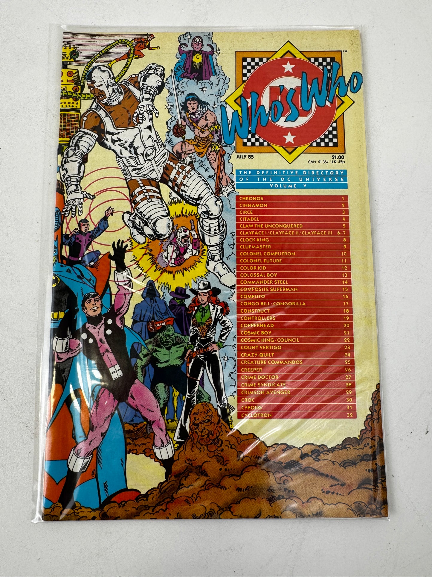 Lot of 10 Various DC Comics (Gotham by Gaslight, DC's Who's Who, Green Lantern Etc.)